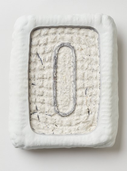 Andre Lipscombe,  Vaccine Painting, 2018-20, acrylic paint, 27 x 22 x 6cm