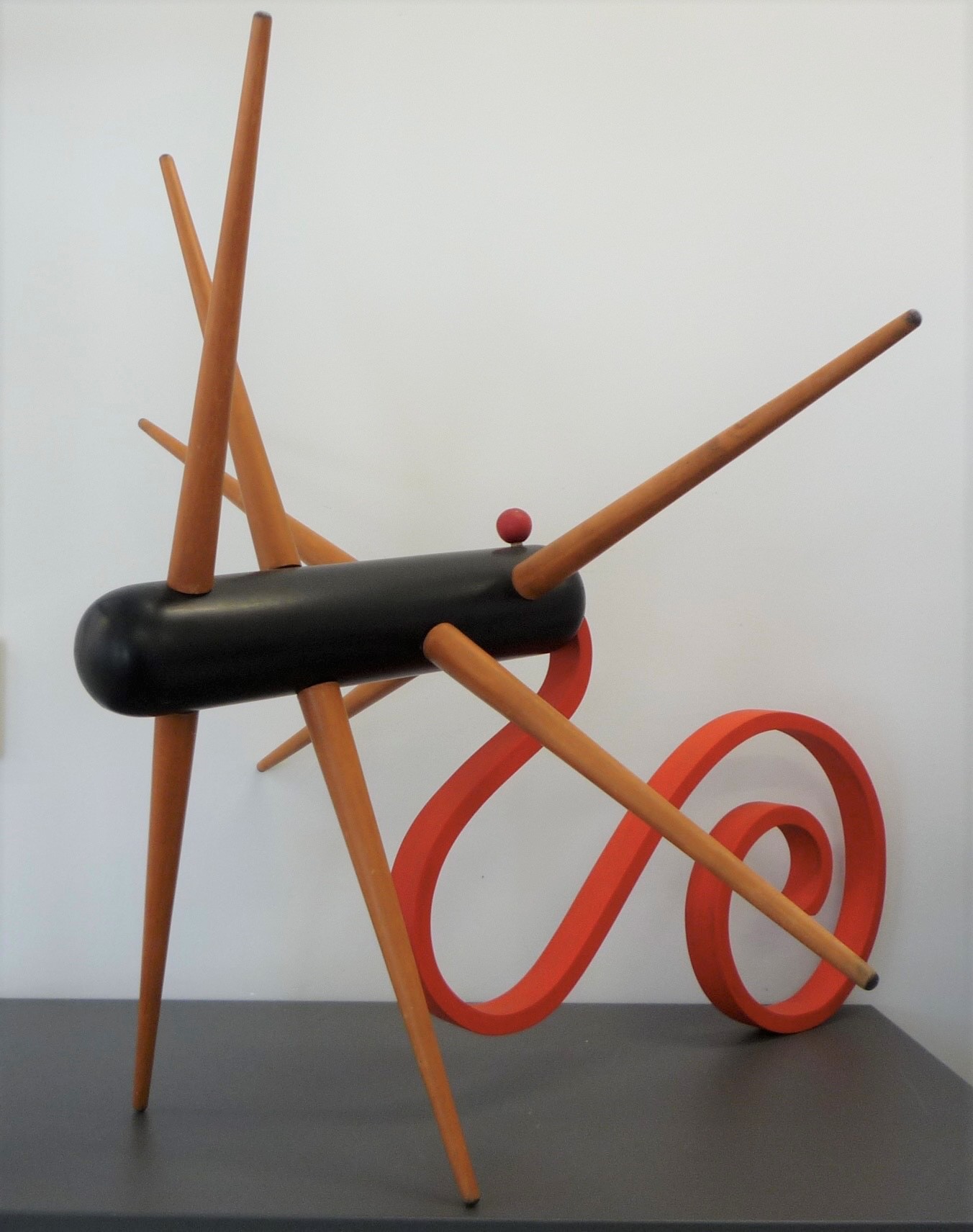 Theo Koning, Spike, 2011, acrylic paint on wood, 70 x 76 x 82cm