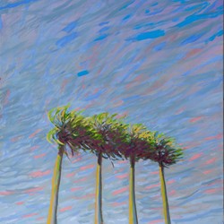 George Haynes, The Southerly, 2024, oil on canvas, 96.5 x 117cm