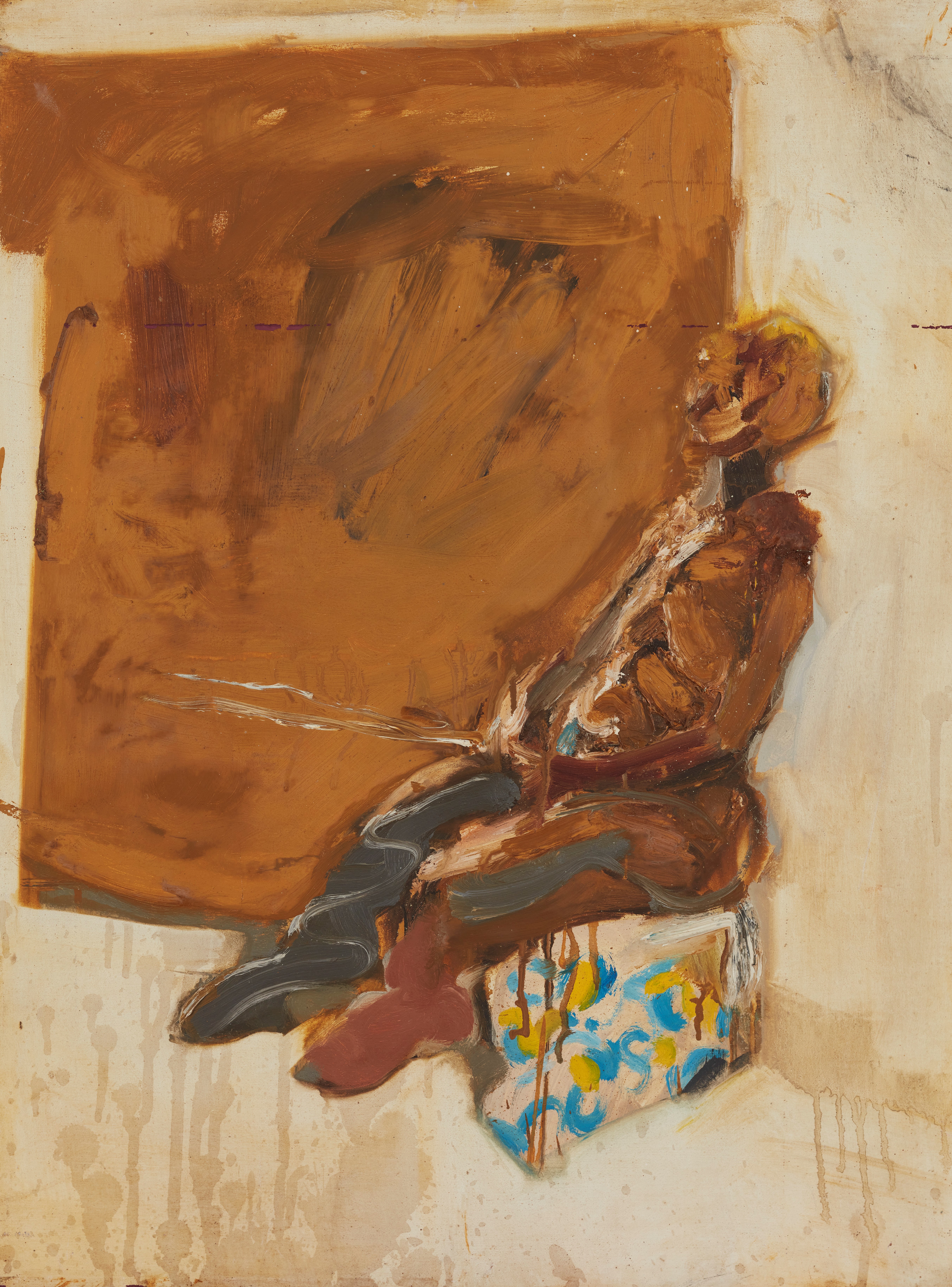 George Haynes, Untitled, c.1960, acrylic on board, 61 x 41.5cm