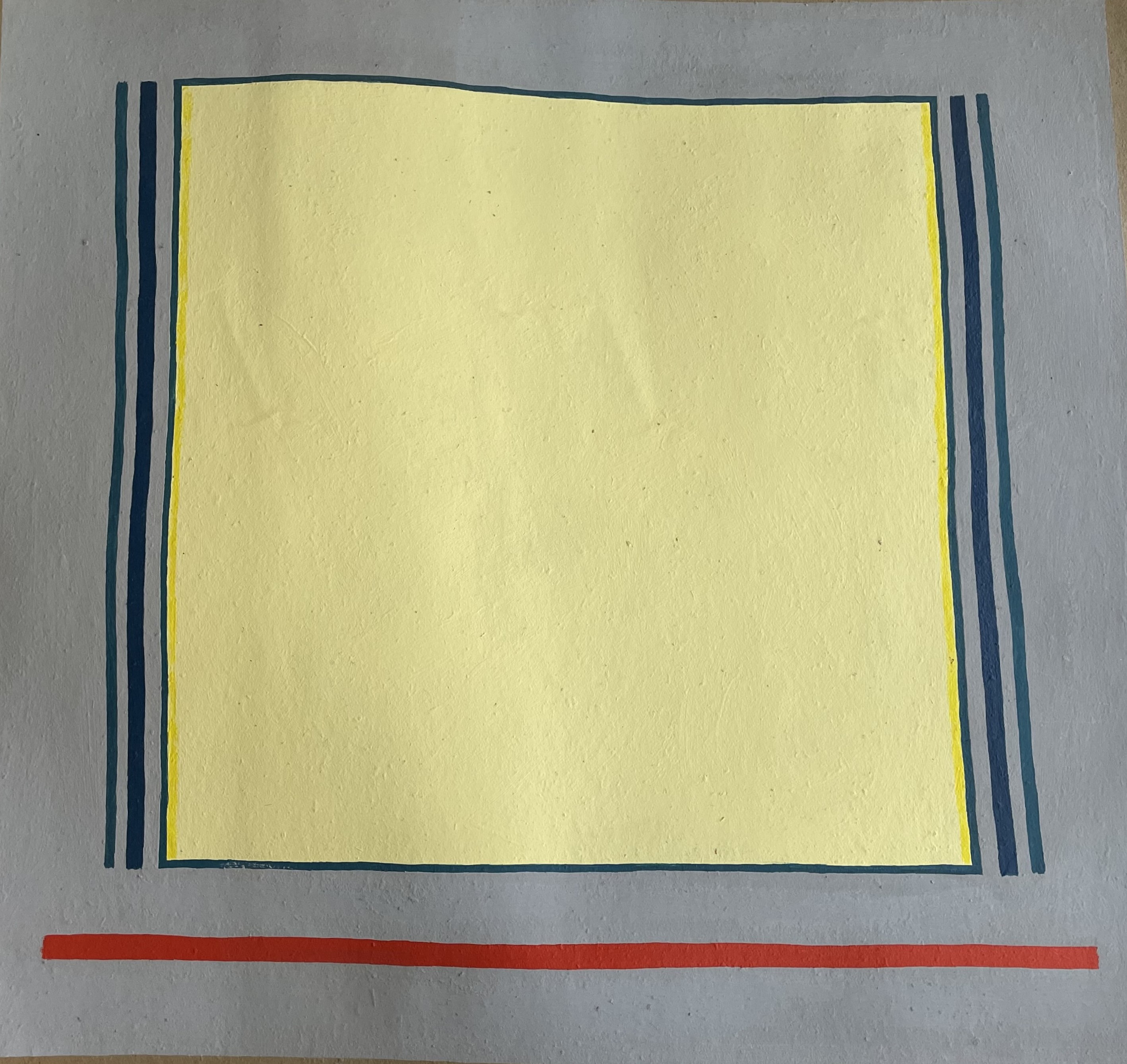 Trevor Vickers, Untitled, c.1970, acrylic on card, 86 x 91.5cm