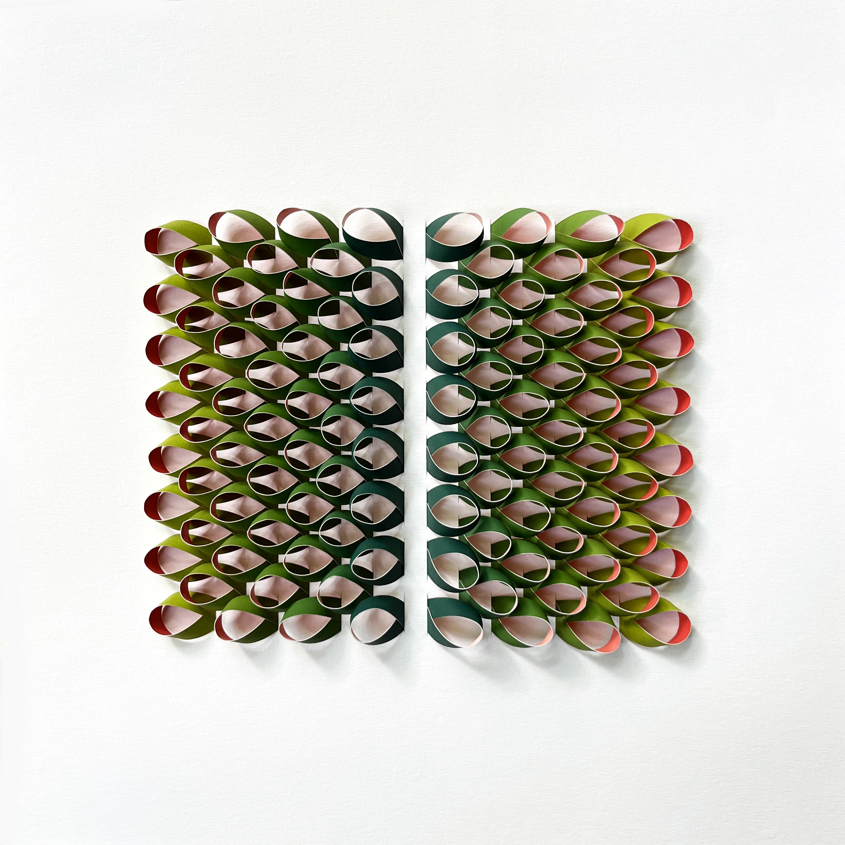 Sarah Thornton-Smith, Ferae Naturae V, 2023, gouache on paper, 41.5 x 41.5cm