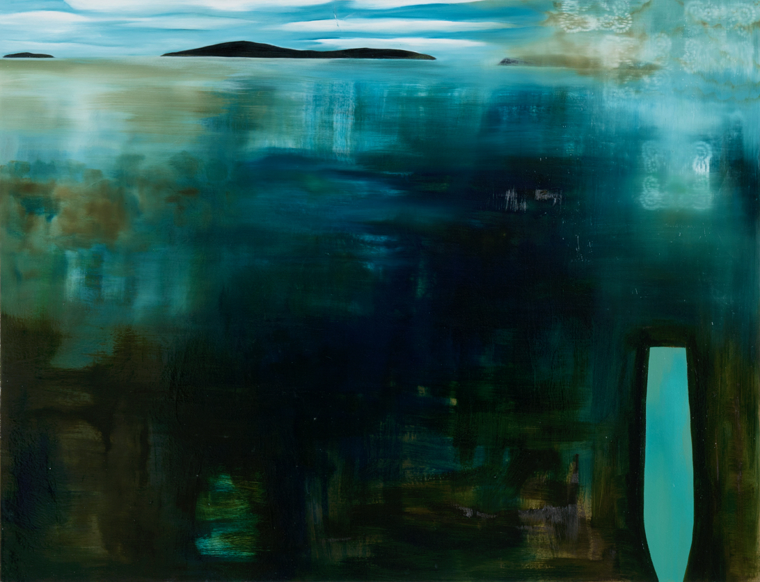 Jo Darbyshire, Seal Island Glass, 2012, oil on canvas, 100 x 130cm