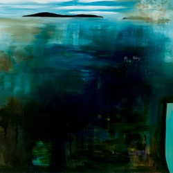 Jo Darbyshire, Seal Island Glass, 2012, oil on canvas, 100 x 130cm