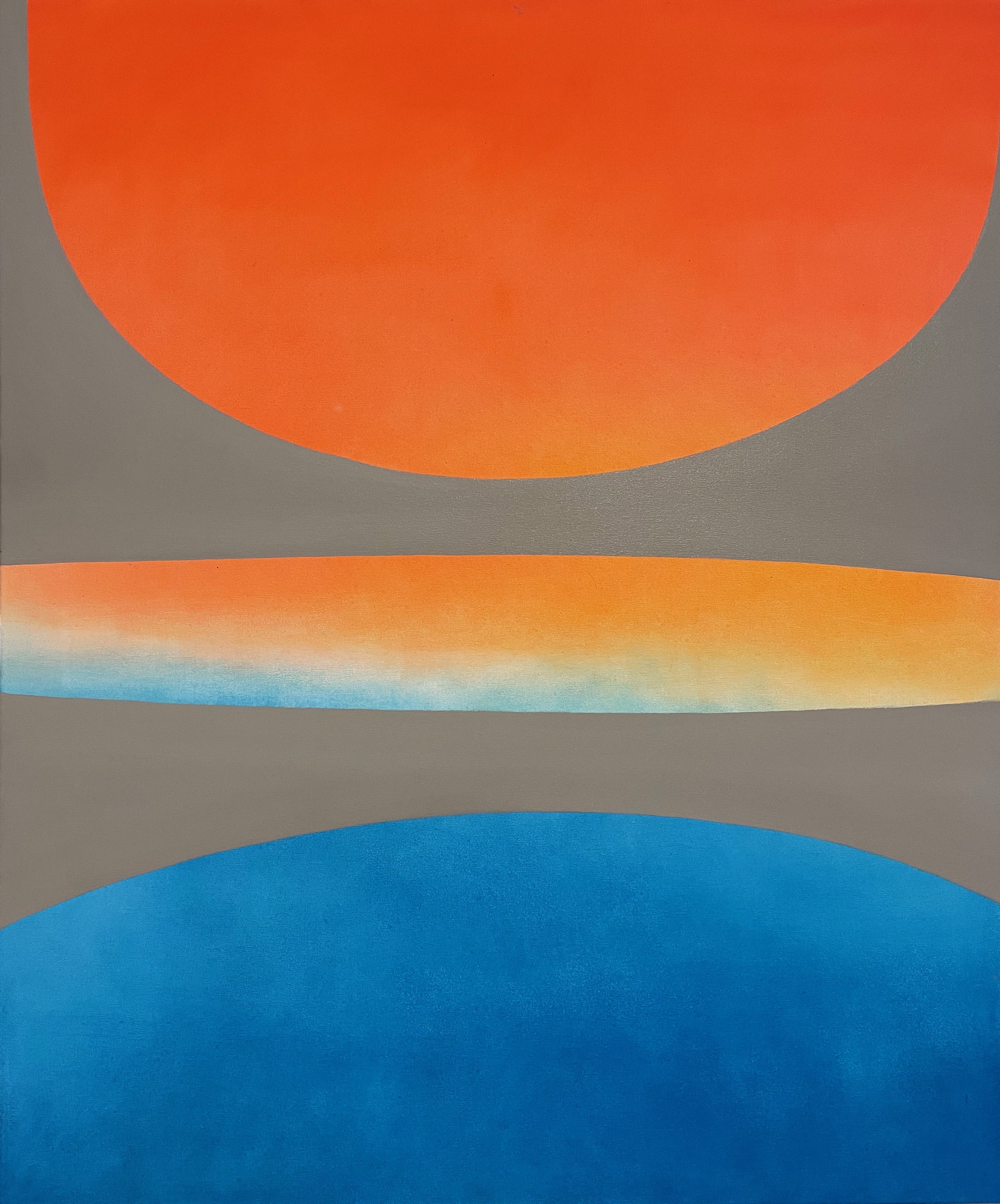 Jo Darbyshire, South Lake, 2023, oil on canvas, 120 x 100cm