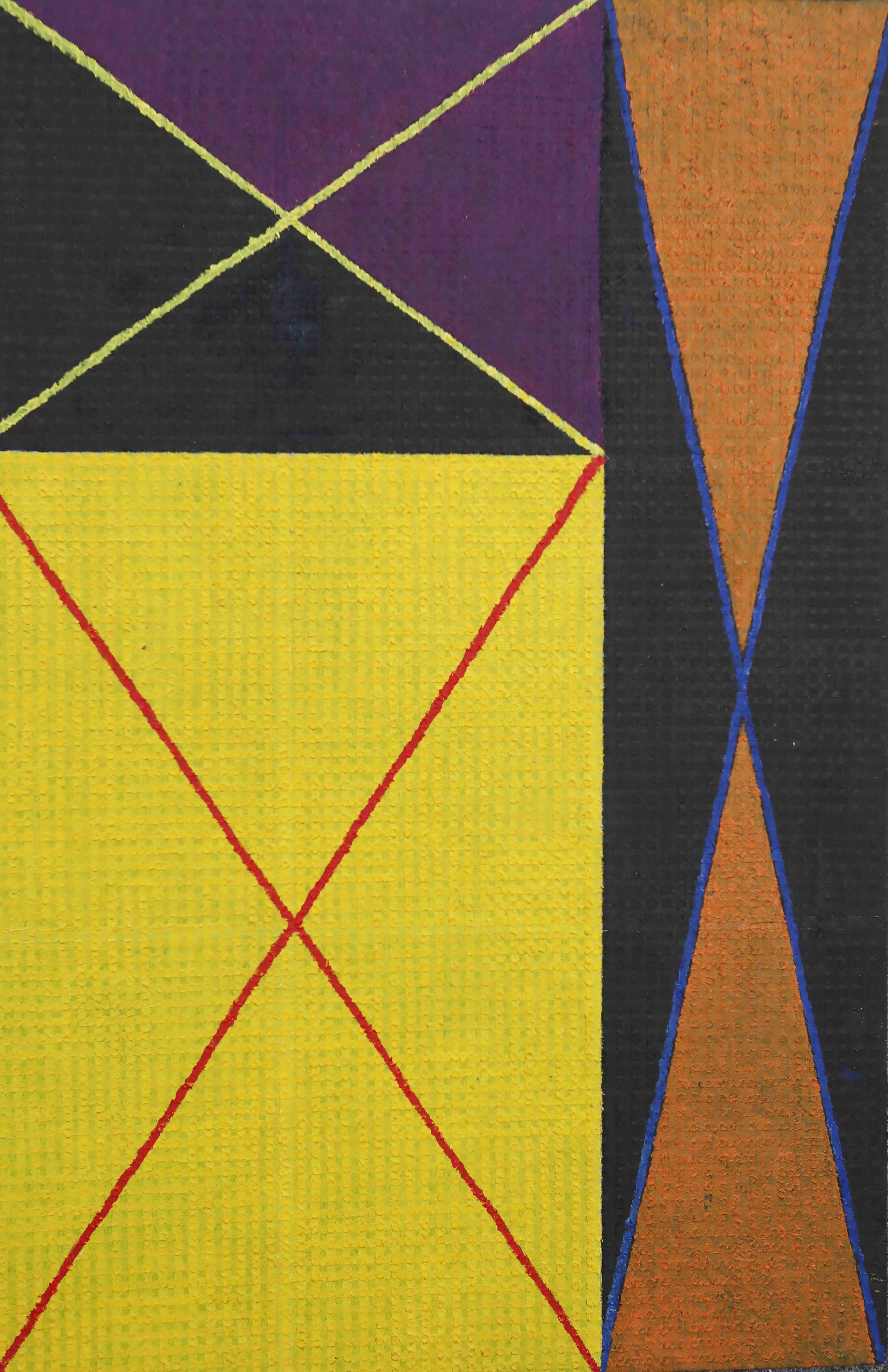 Galliano Fardin, Nove I, 2024, acrylic on board, 90 x 60cm