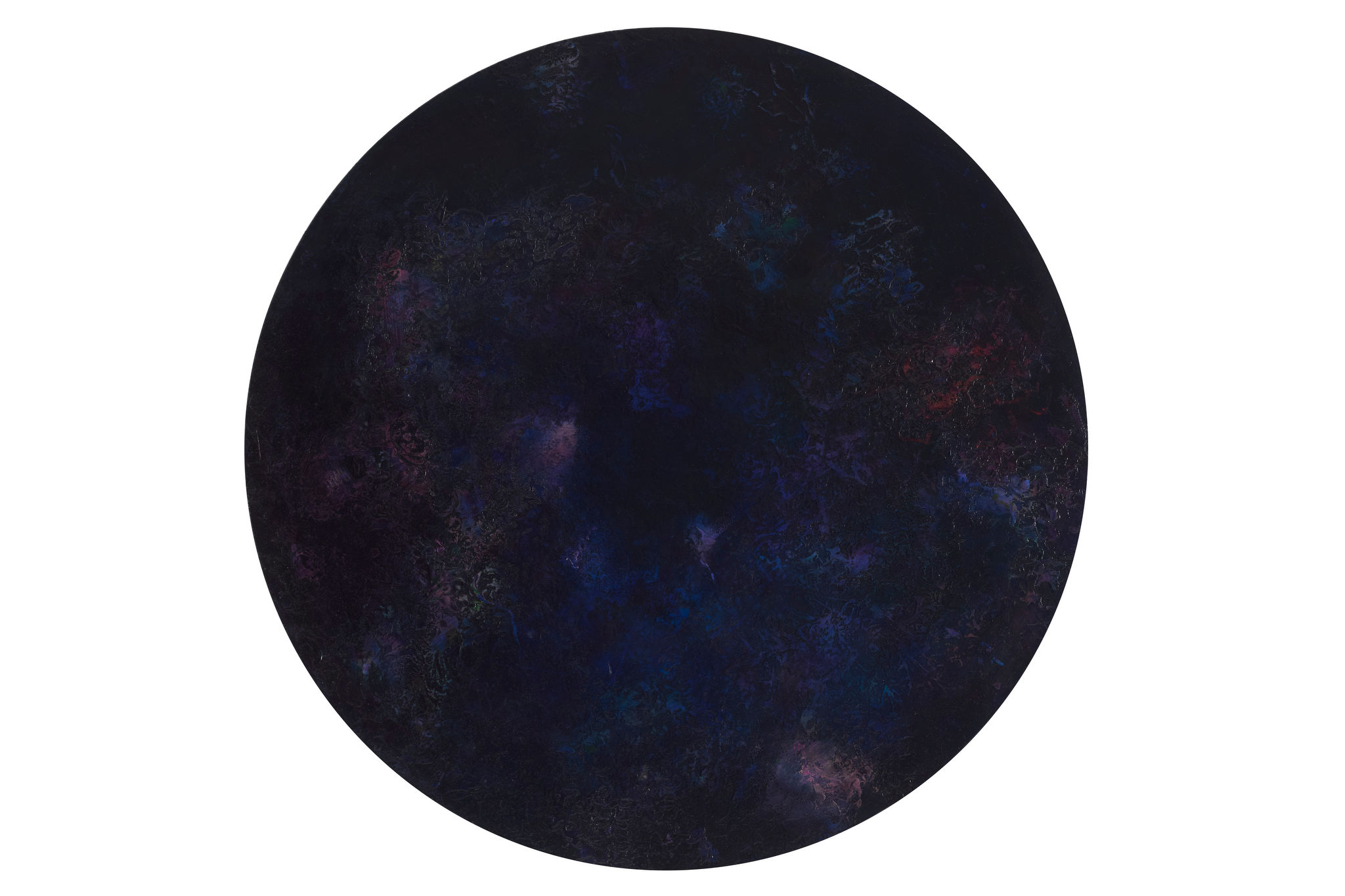 Angela Stewart, Hum II, 2024, oil and acrylic on board, 75cm