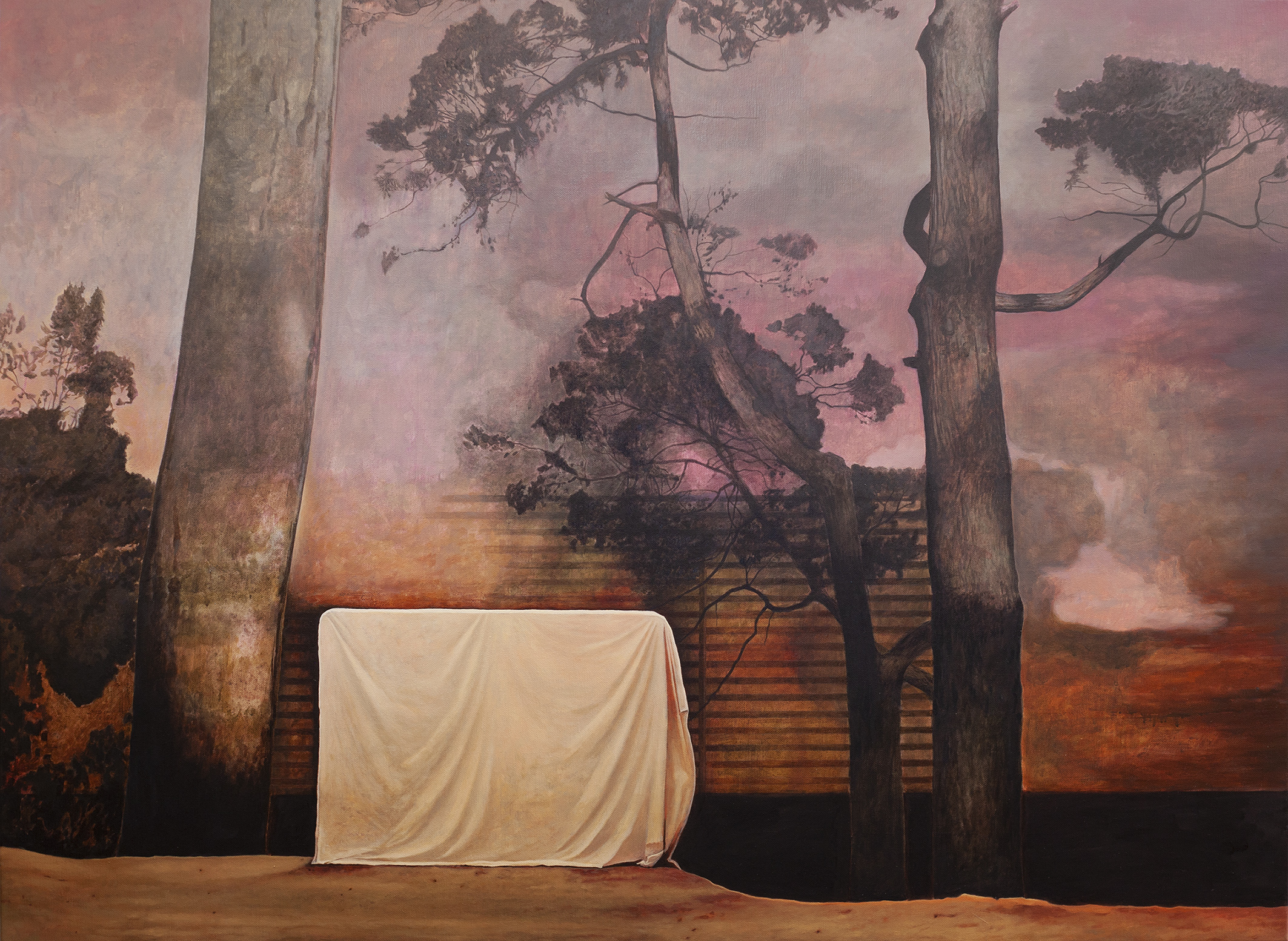 Robert Gear, The Magus, 2023, oil on linen, 92 x 122cm