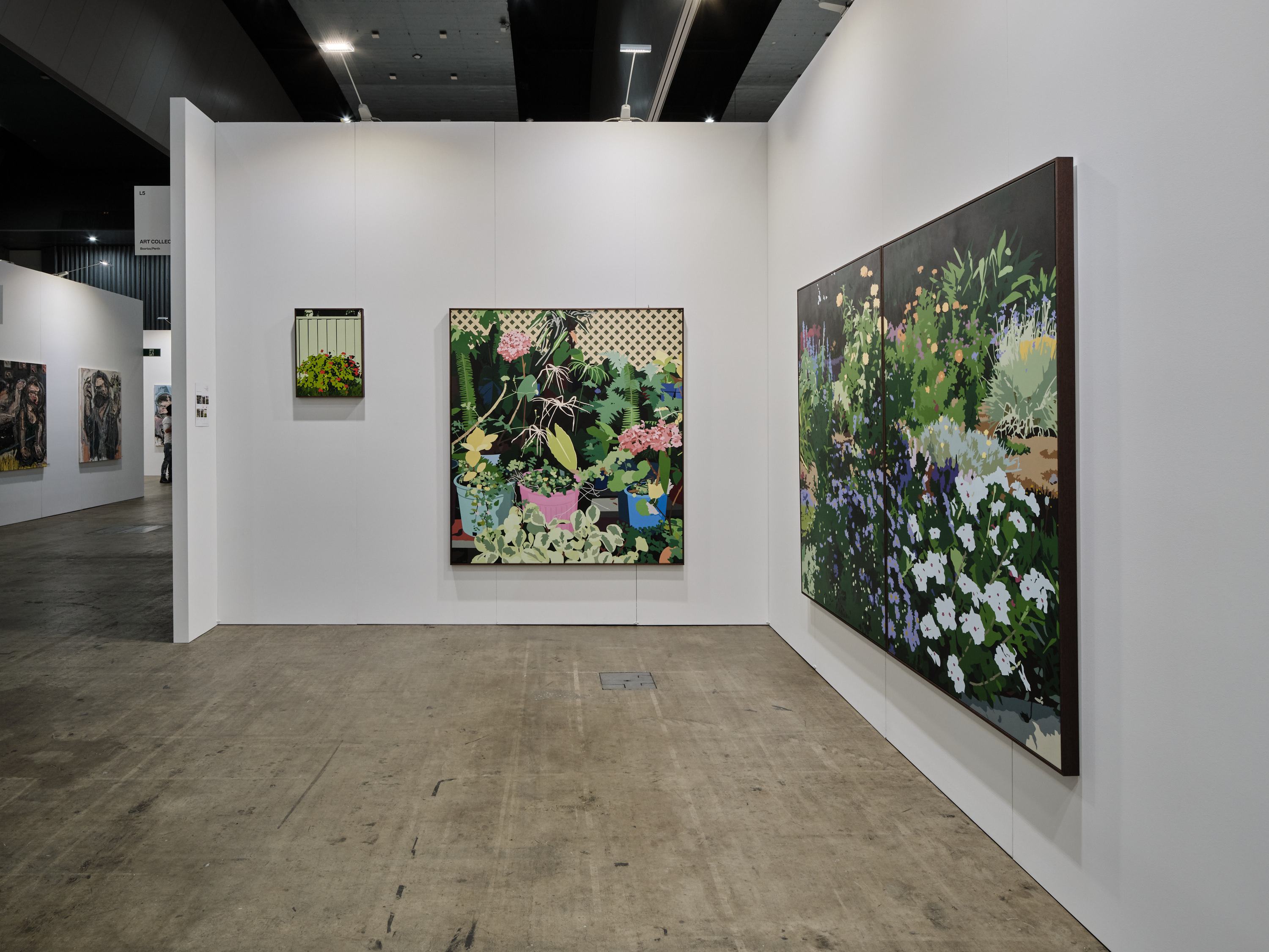 Joanna Lamb, Gardens at Melbourne Art Fair, 2024