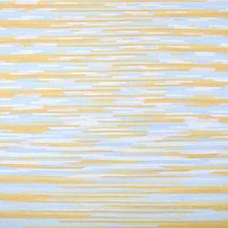 Eveline Kotai, Horizons Unfurled 3, 2023, acrylic and polyester thread on canvas, 76 x 91cm