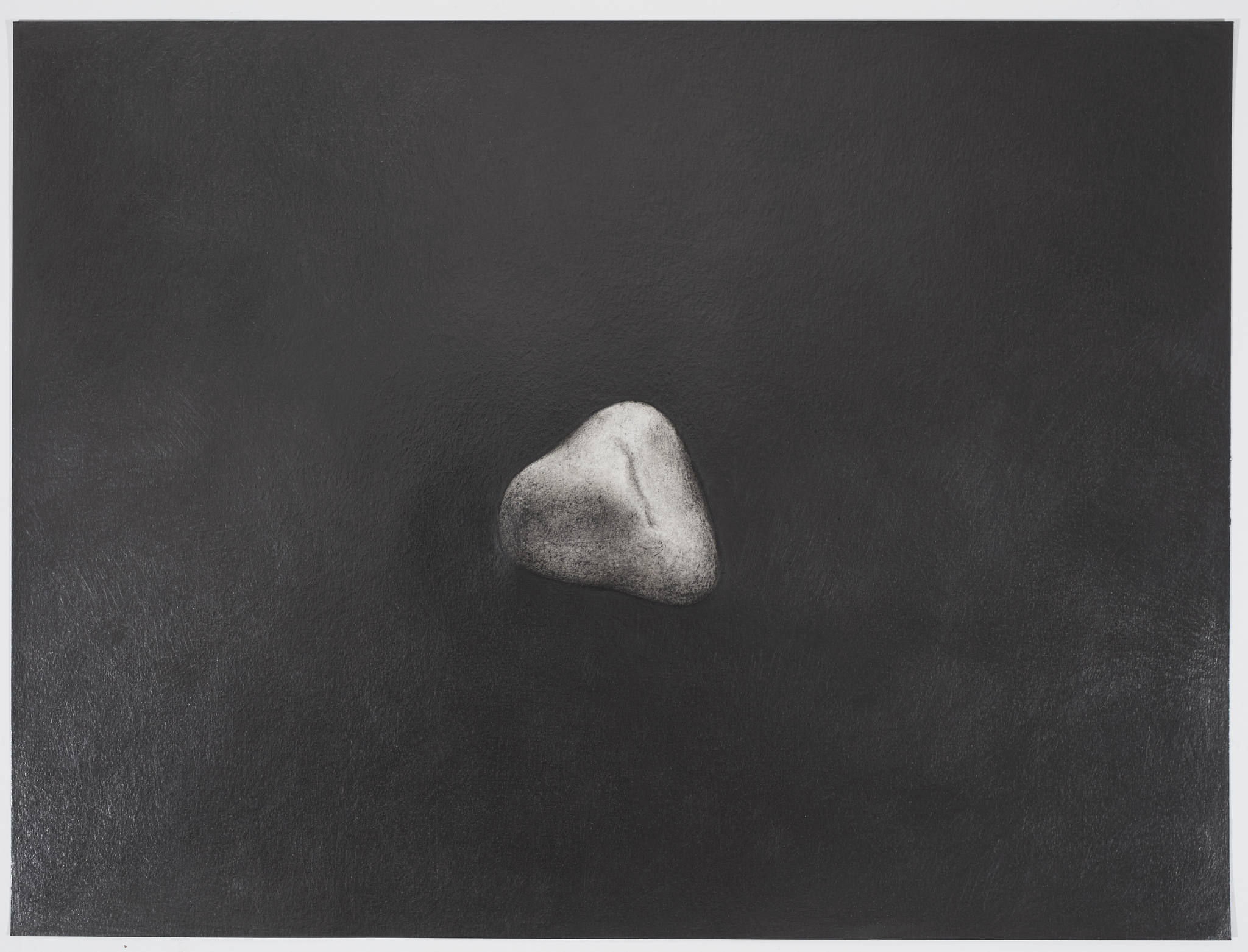 Ric Spencer, Suburban Foraging (Earth series 6), 2024, graphite and mixed media on paper, 50 x 64cm