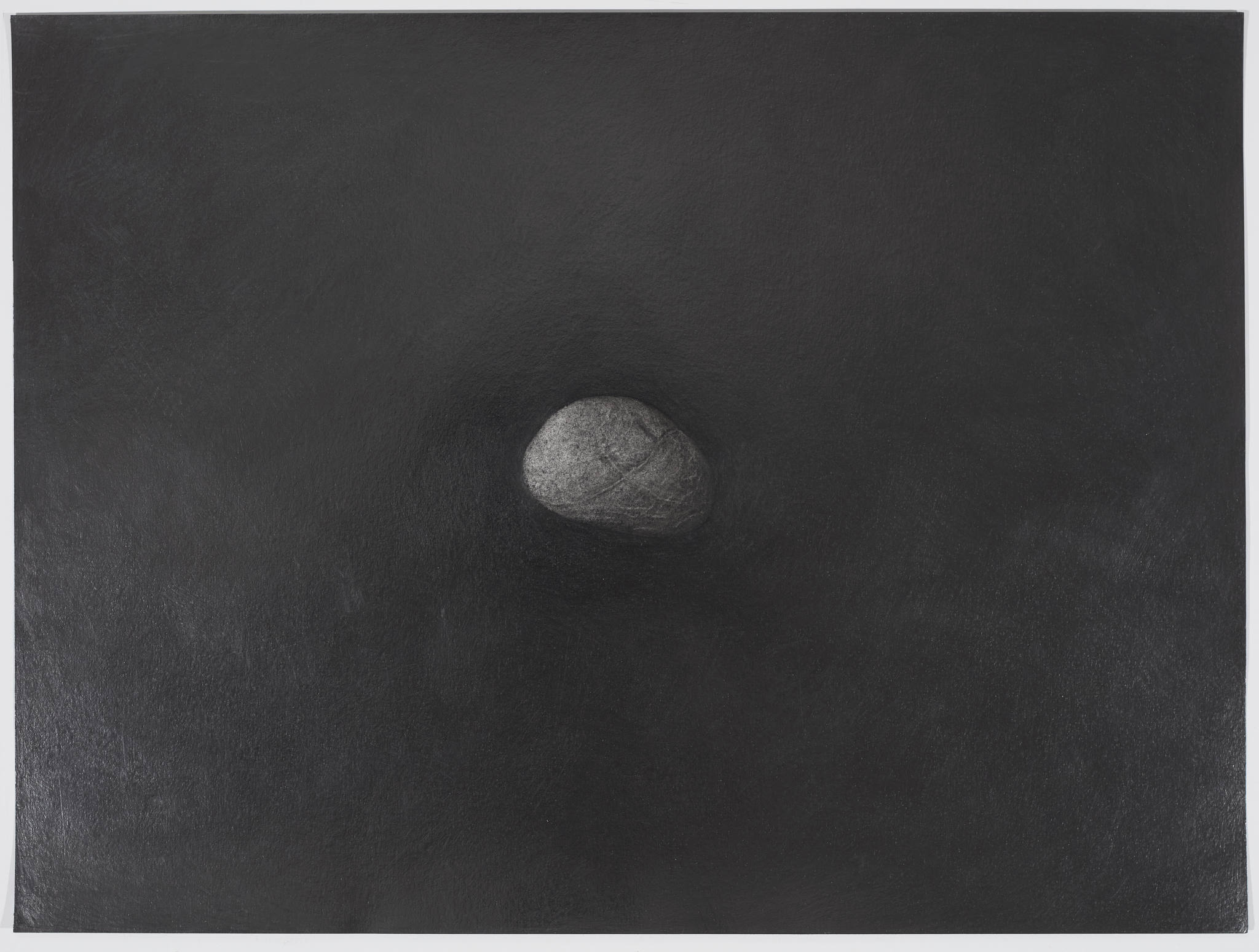 Ric Spencer, Suburban Foraging (Earth series 4), 2024, graphite and mixed media on paper, 50 x 64cm