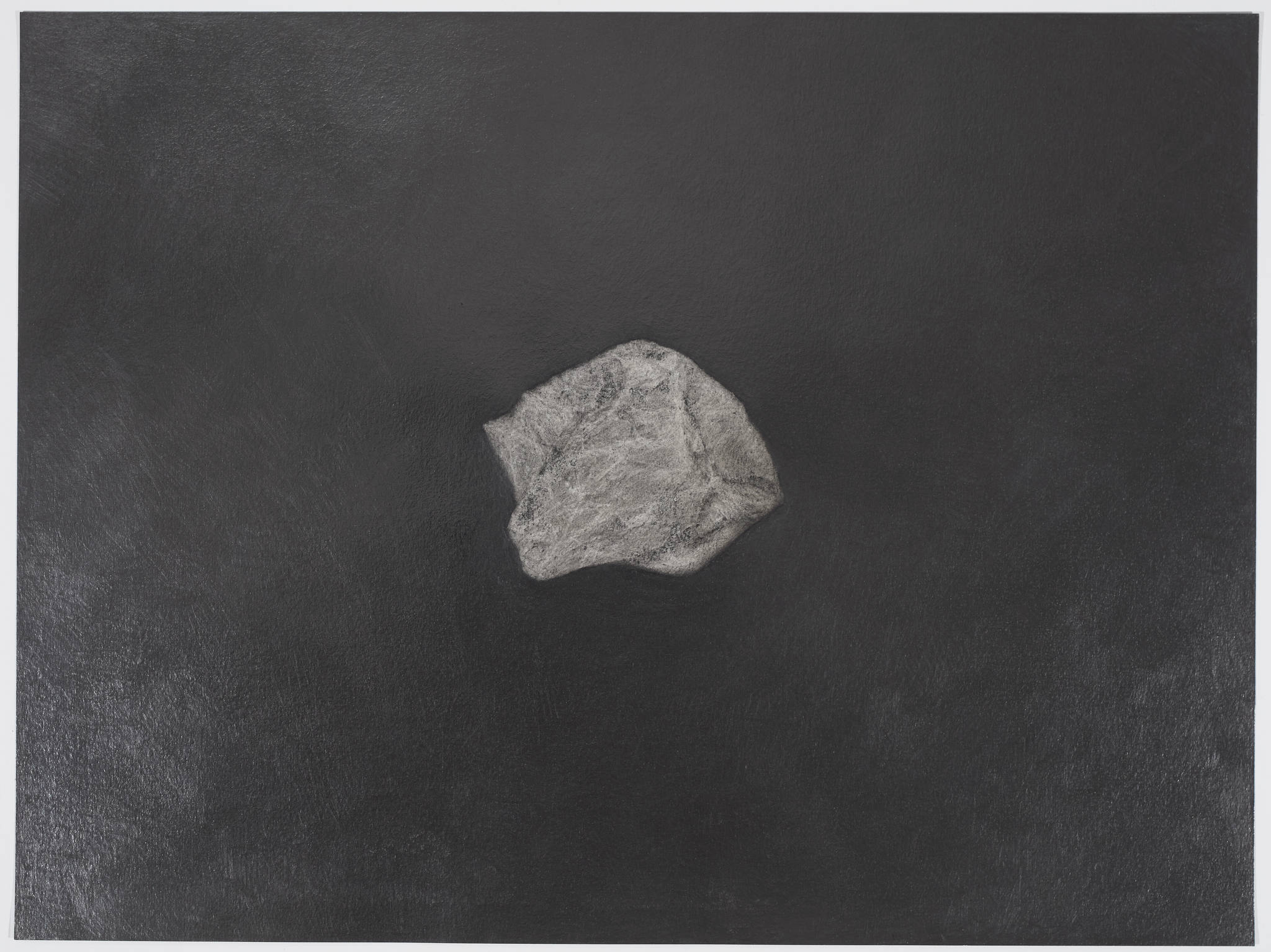 Ric Spencer, Suburban Foraging (Earth series 5), 2024, graphite and mixed media on paper, 50 x 64cm