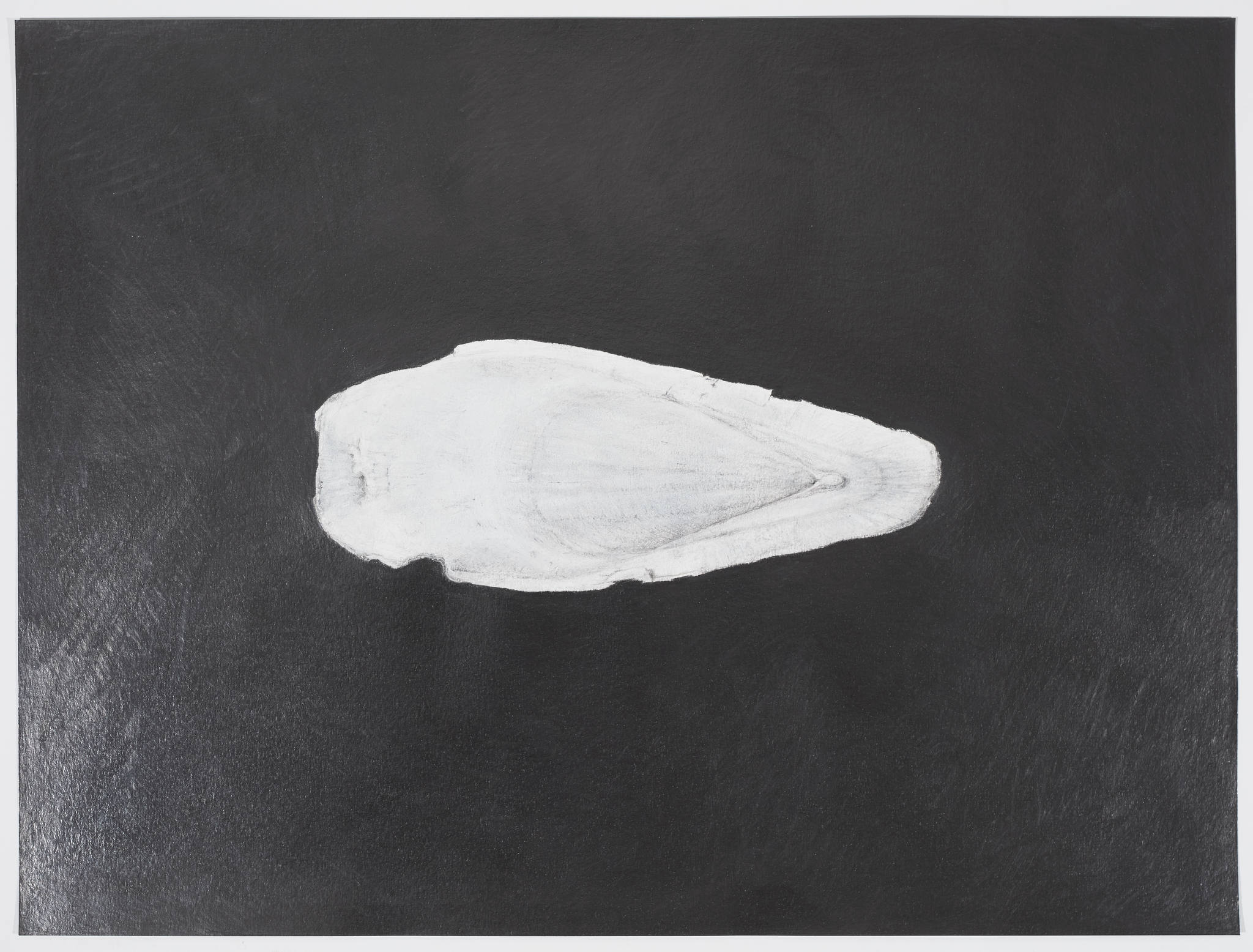 Ric Spencer, Suburban Foraging (Earth series 8), 2024, graphite and mixed media on paper, 50 x 64cm