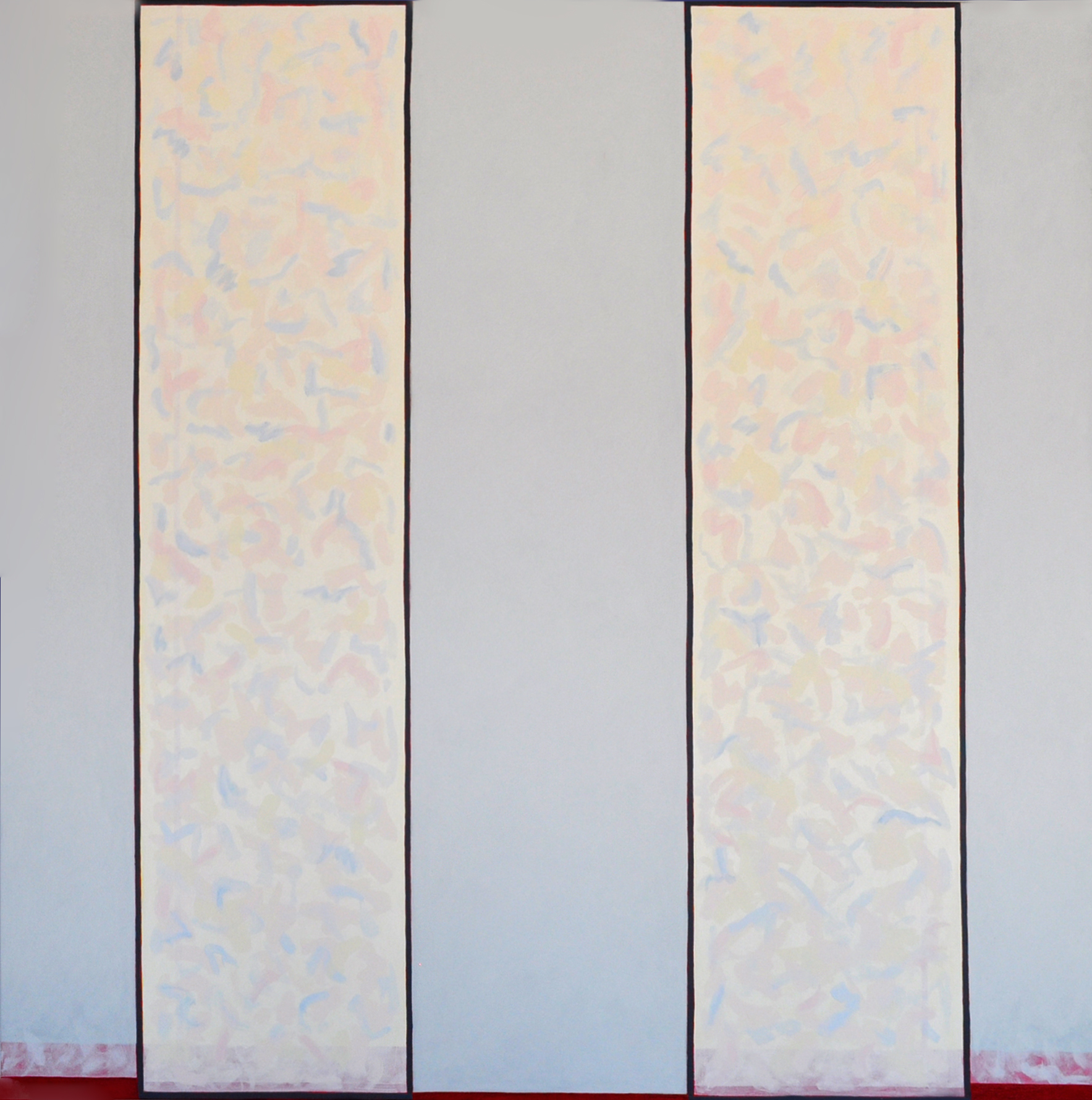 Trevor Vickers, Untitled, 2013, acrylic on canvas, 122 x 122cm