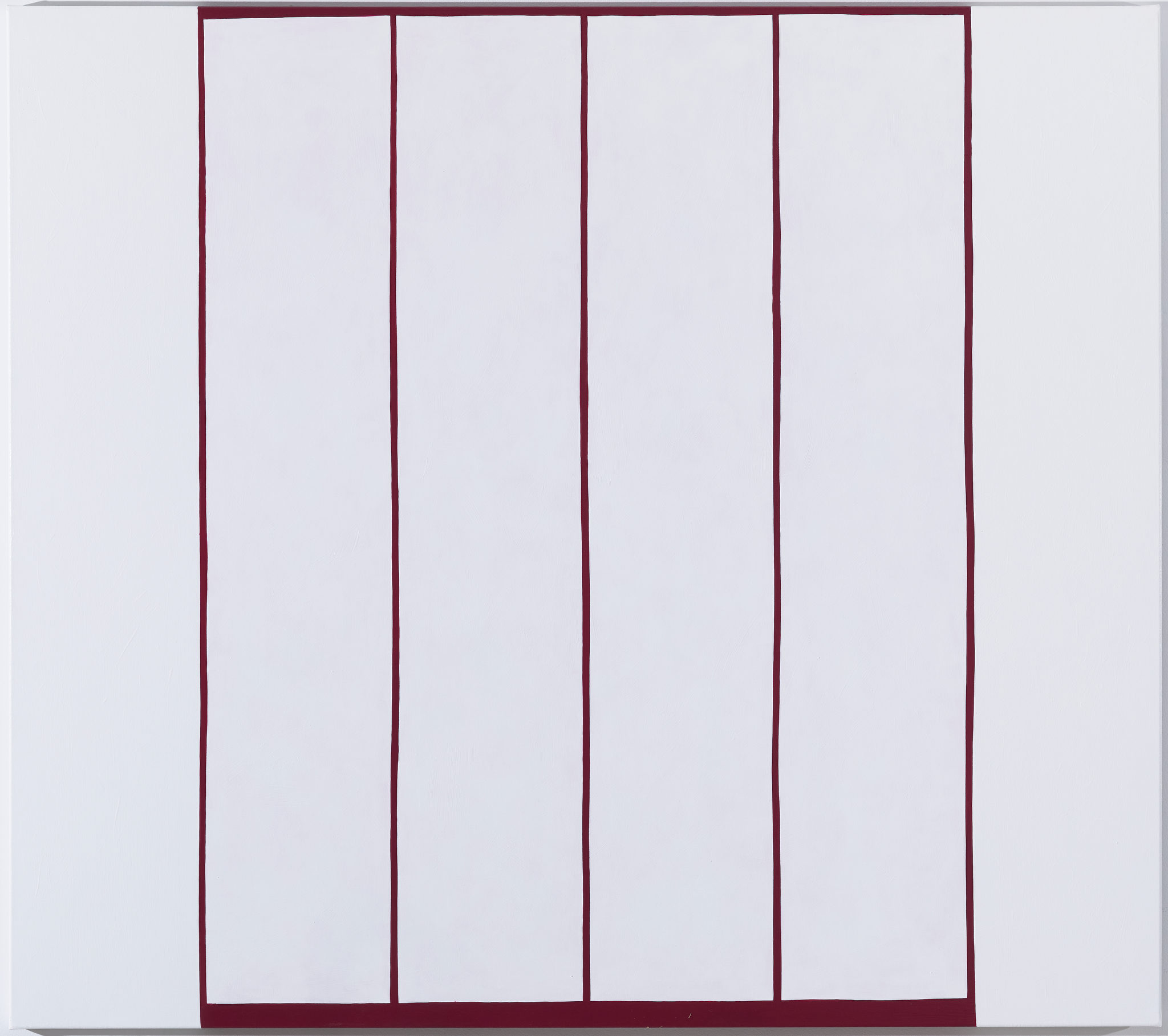 Trevor Vickers, Untitled, 2017, acrylic on canvas, 122 x 137cm