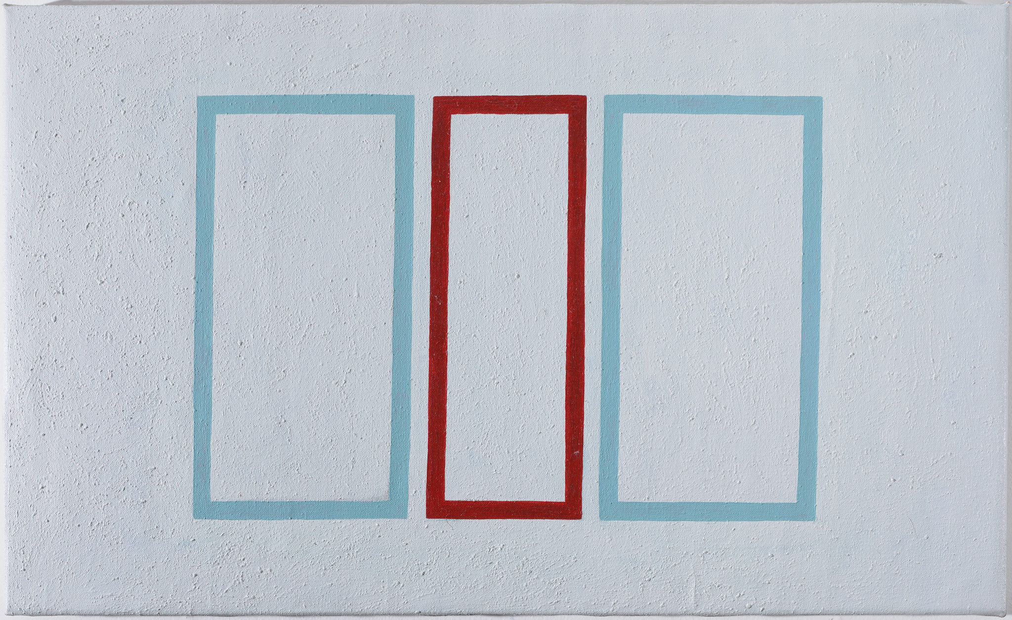 Trevor Vickers, Untitled, c1974, acrylic on canvas, 43.5 x 74cm