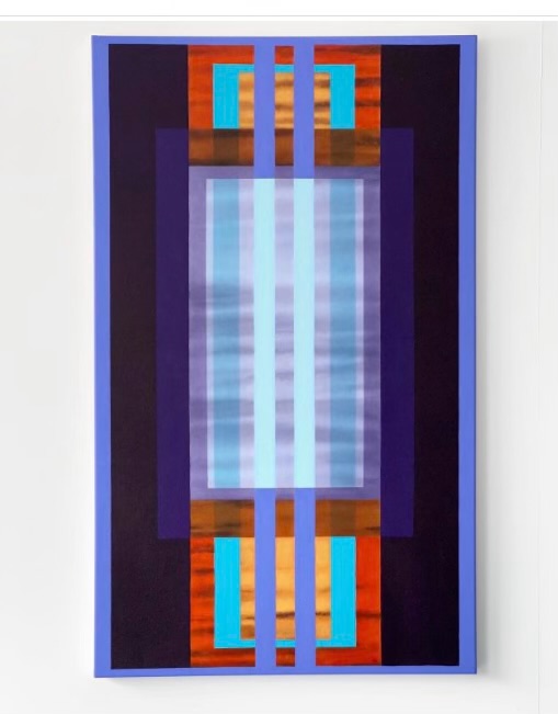 Jeremy Kirwan-Ward, Untitled, 2022, acrylic on board, 125 x 75cm
