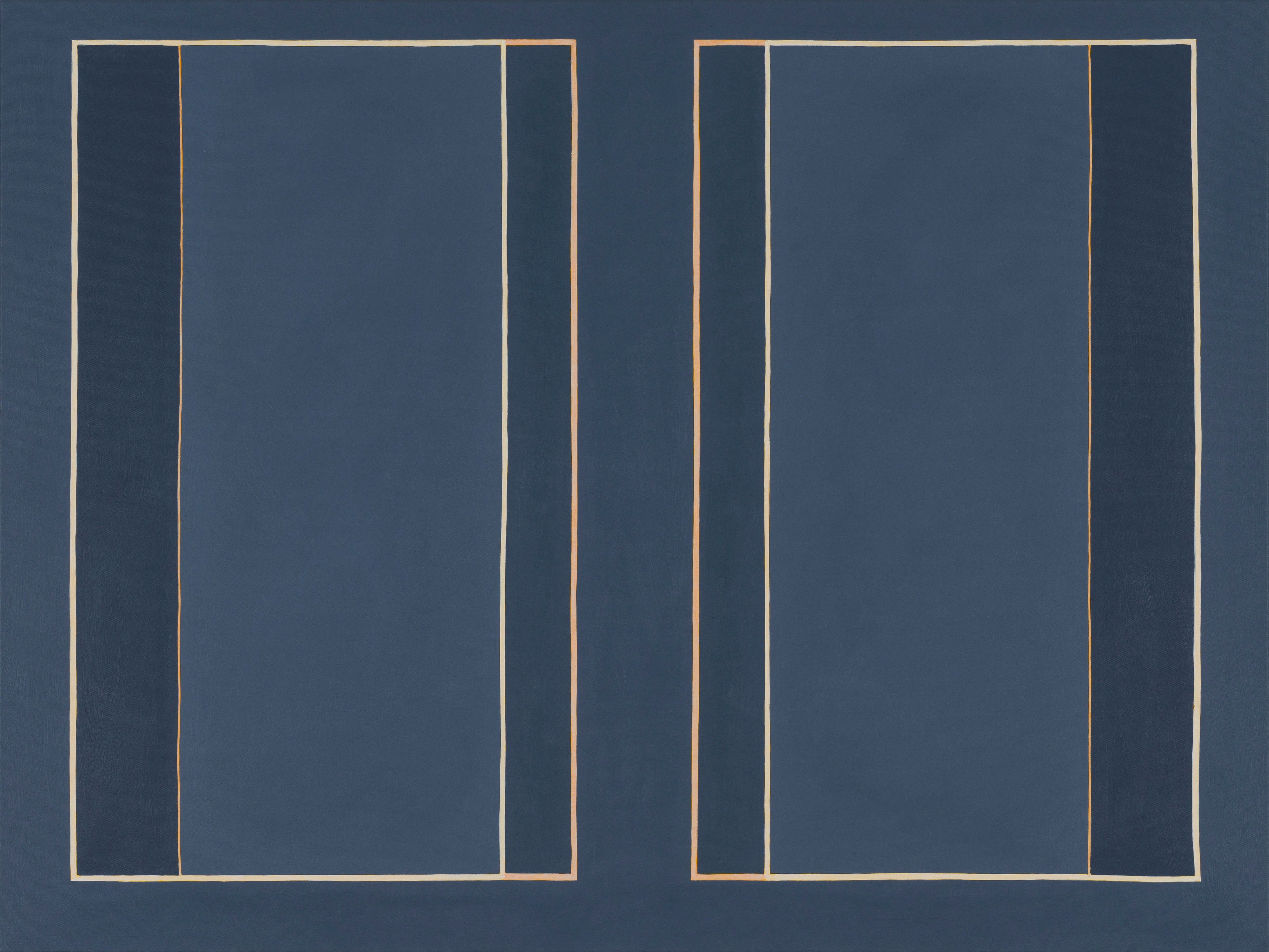 Trevor Vickers, Untitled, 2015, acrylic on canvas, 91 x 122cm