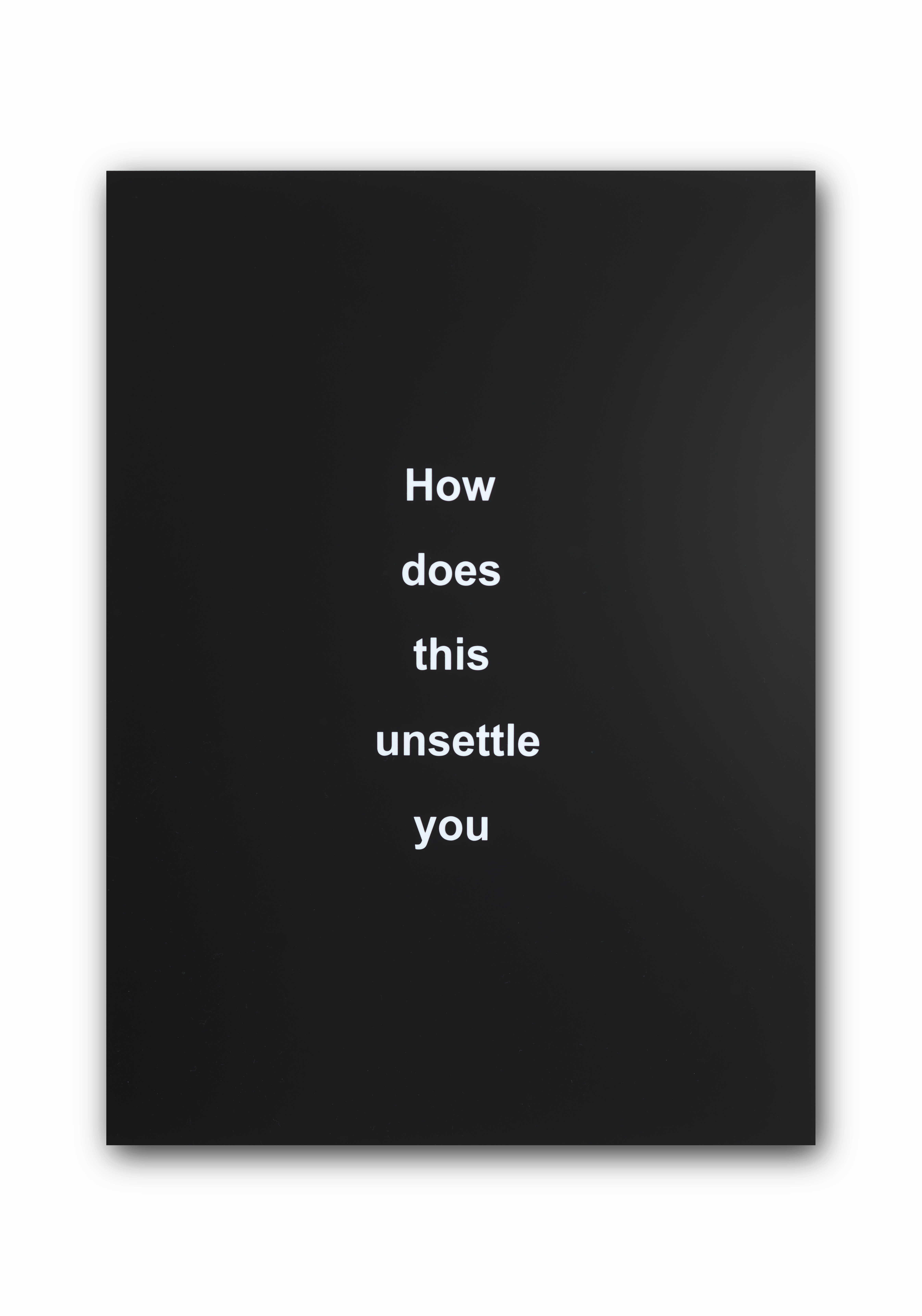 Olga Cironis, How Does this Unsettle You, 2024, acrylic, 75 x 55cm