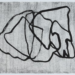 Vanessa Russ, Monsoon Build Up 1, 2025, Indian ink and charcoal on paper, 76 x 56cm