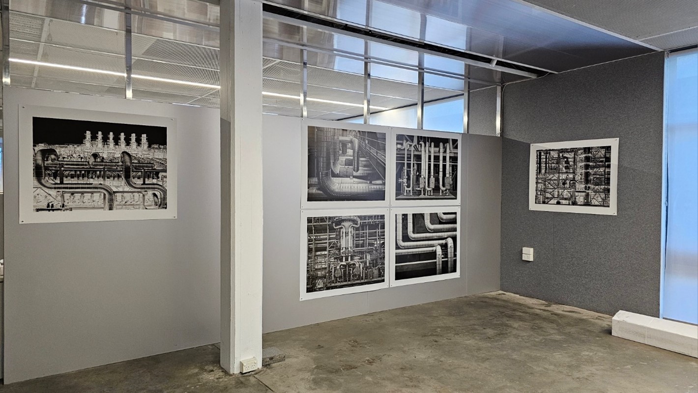 Image: Installation of artworks by Brad Rimmer at Wallace, With Studio, Northbridge. Image courtesy of Brad Rimmer and Wallace.