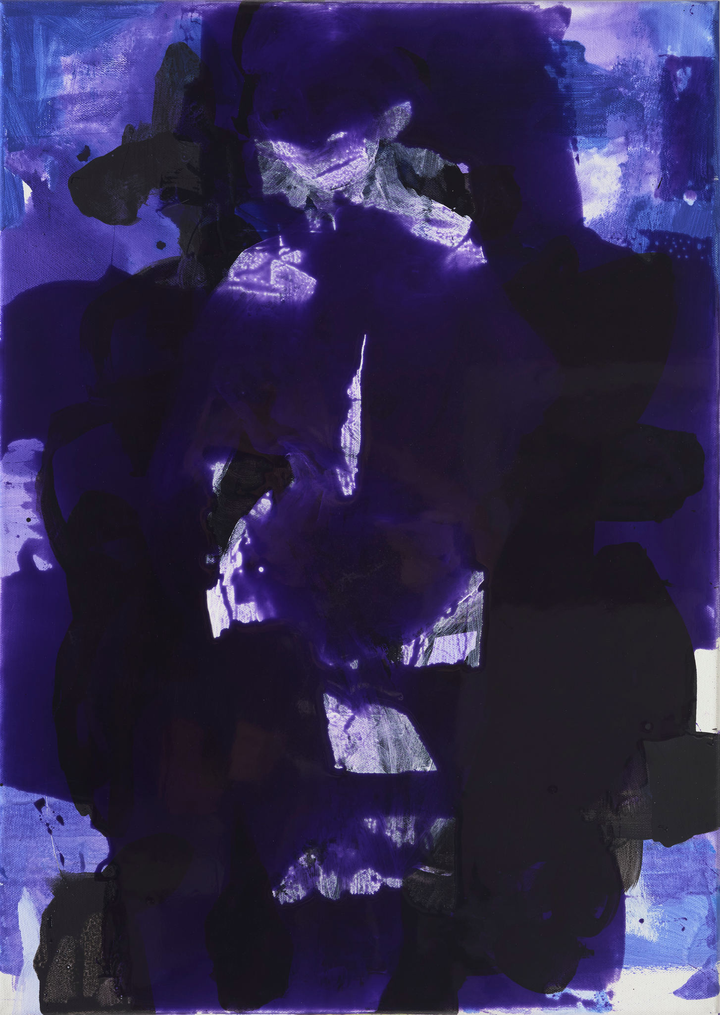 Chris Hopewell, Idol, 2024, acrylic and resin on canvas, 70 x 50cm