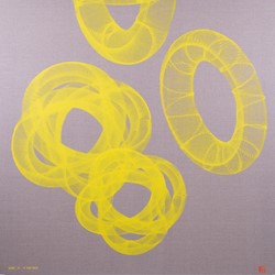 Hiroshi Kobayashi, Self-portrait as Fossil Coral, 2025, oil on linen, 194 x 130.5cm