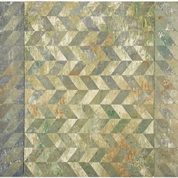 Alex Spremberg, Kairos #16, 2024, enamel on wood, 120 x 270 x 2cm