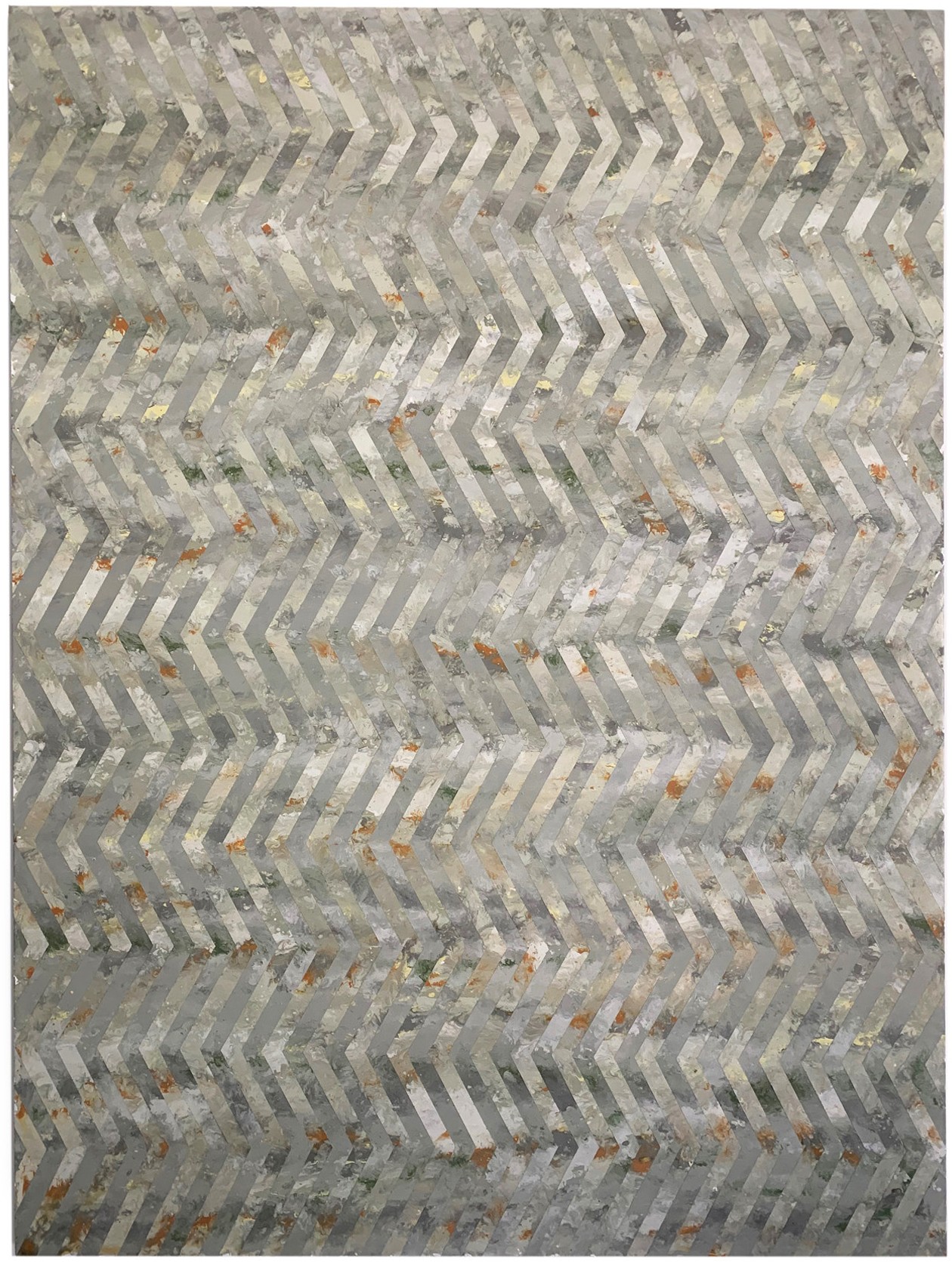 Alex Spremberg, Kairos #24, 2024, enamel on wood, 121.5 x 91.5 x 3cm