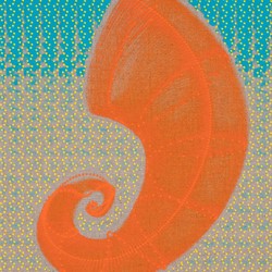 Hiroshi Kobayashi, Marine Snow, 2025, oil on linen, 38.2 x 30.5cm