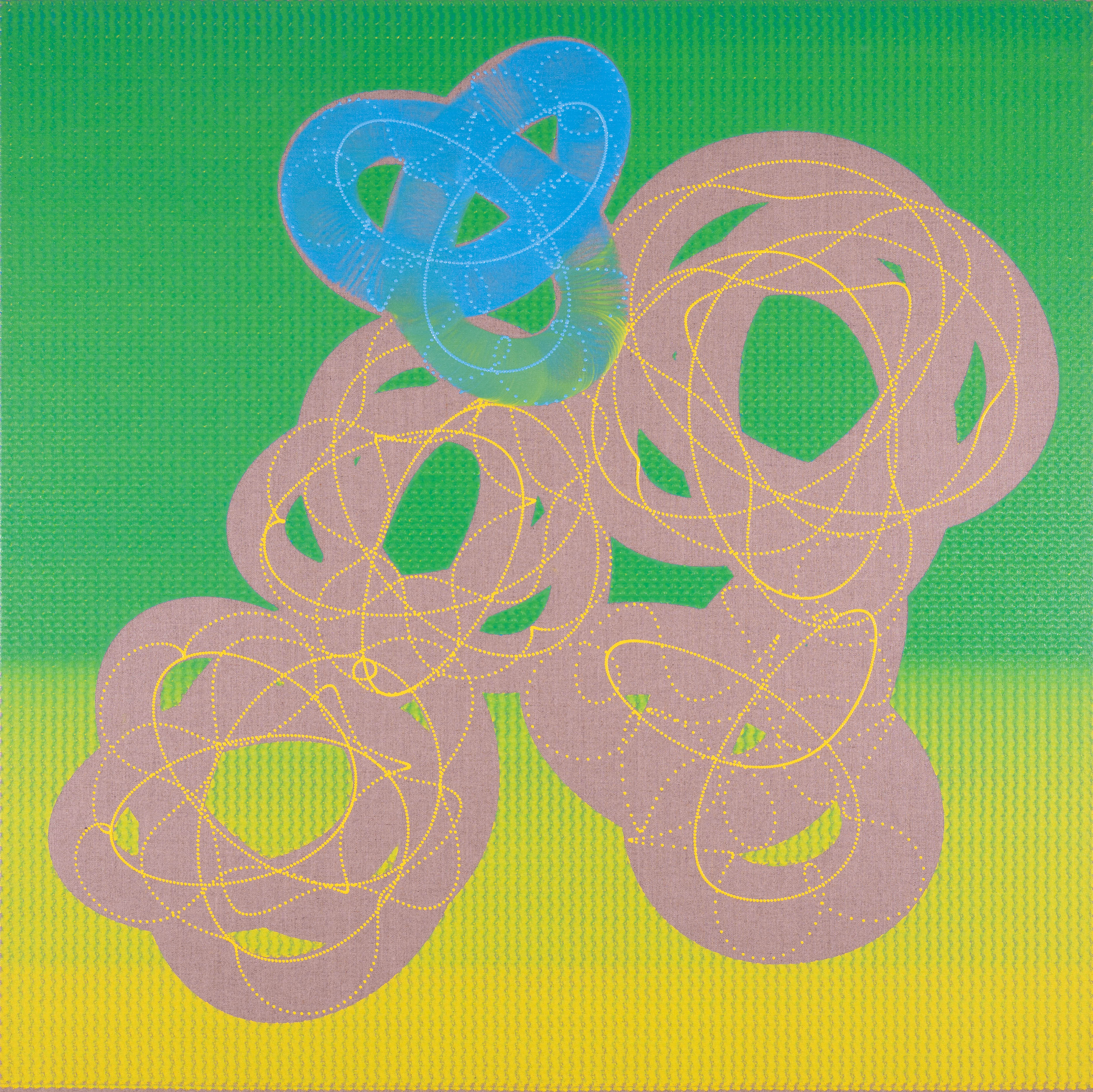 Hiroshi Kobayashi, Portrait of S II, 2025, oil on linen, 91 x 91cm