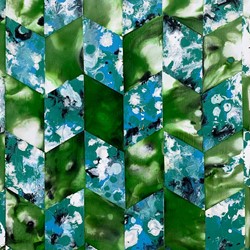 Alex Spemberg, Kairos Series S 4-24, 2024, enamel on wood, 40.6 x 30.5 x 4cm