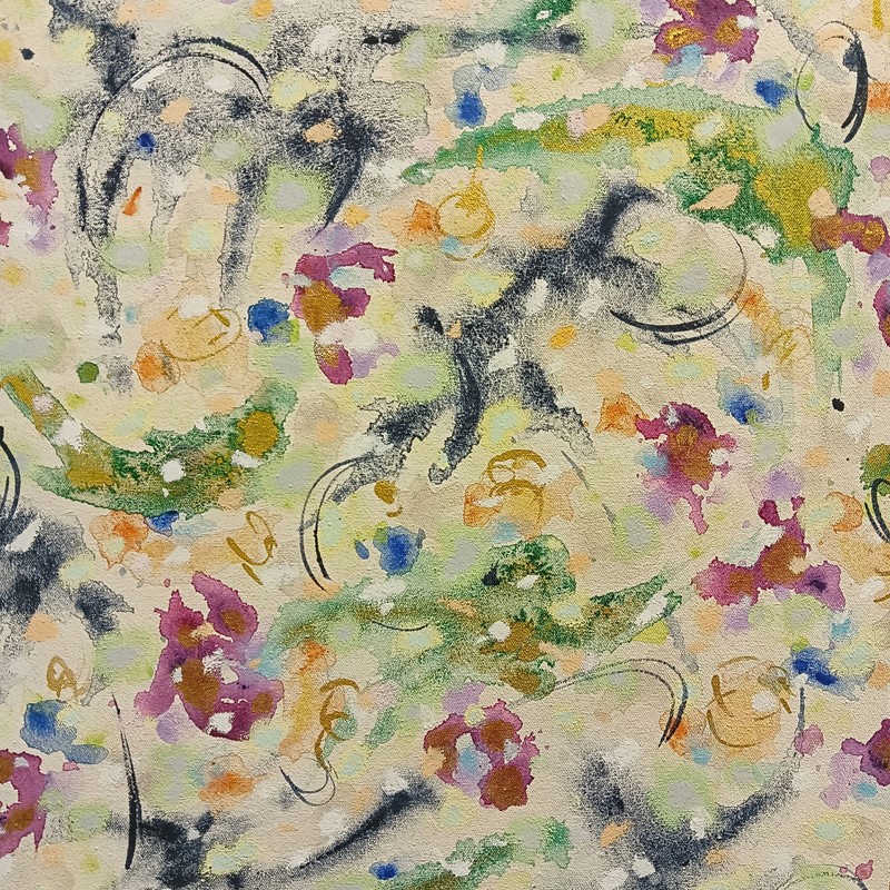 Cathy Blanchflower, Kanok VI, 2025, acrylic and oil on canvas, 60 x 50cm