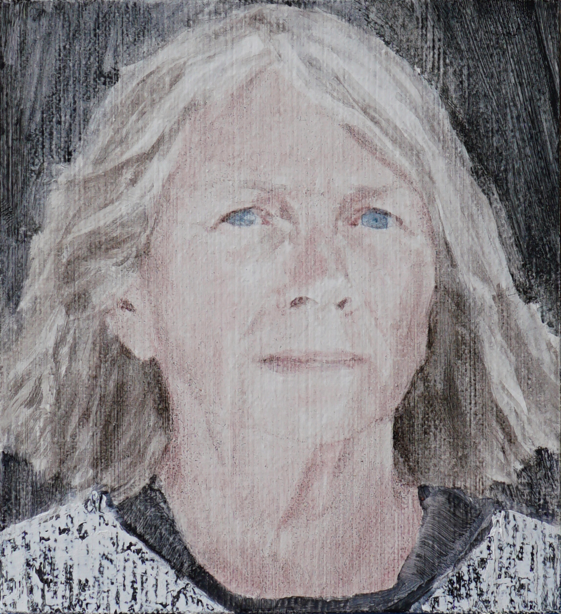 Mark Tweedie, Stuart Street #2, 2025, oil on canvas, 13.5 x 12.5cm