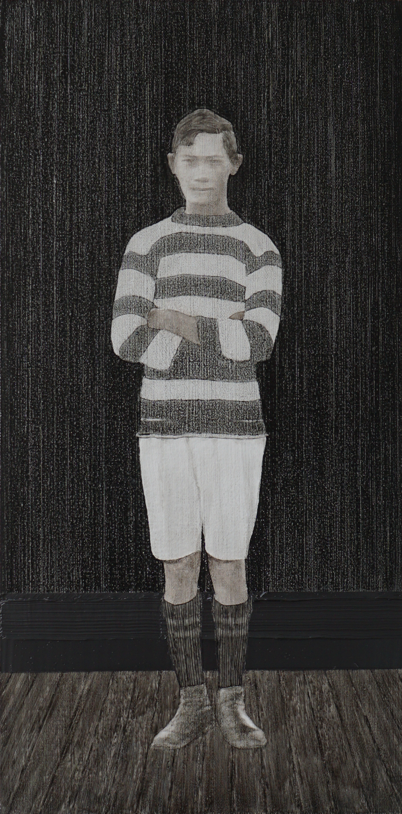 Mark Tweedie, Egan Street, 2025, oil on canvas, 41 x 21cm