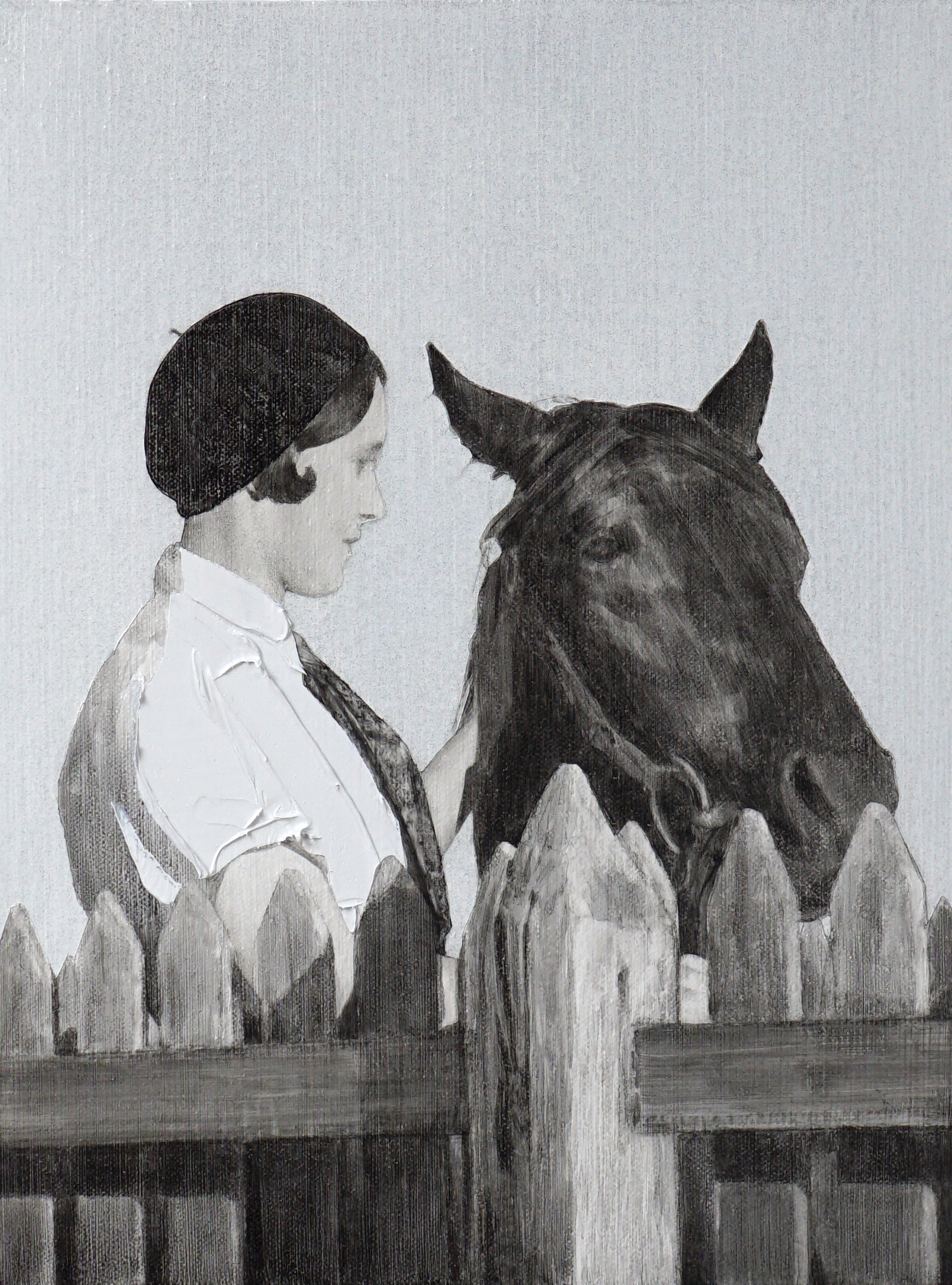 Mark Tweedie, Johnston Street, 2025, oil on canvas, 31 x 23cm