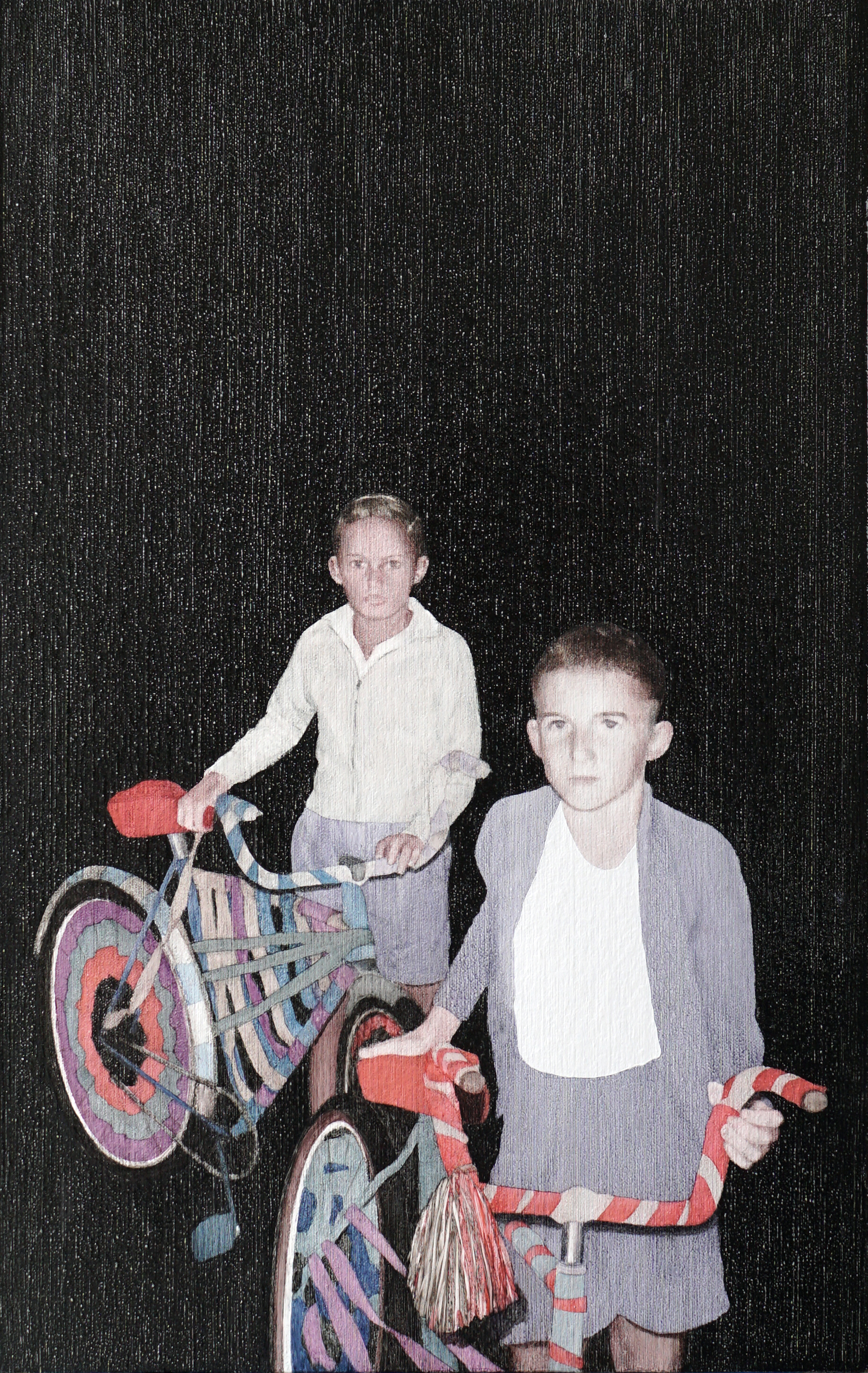 Mark Tweedie, Hubble Street, 2025, oil on canvas, 52 x 33cm