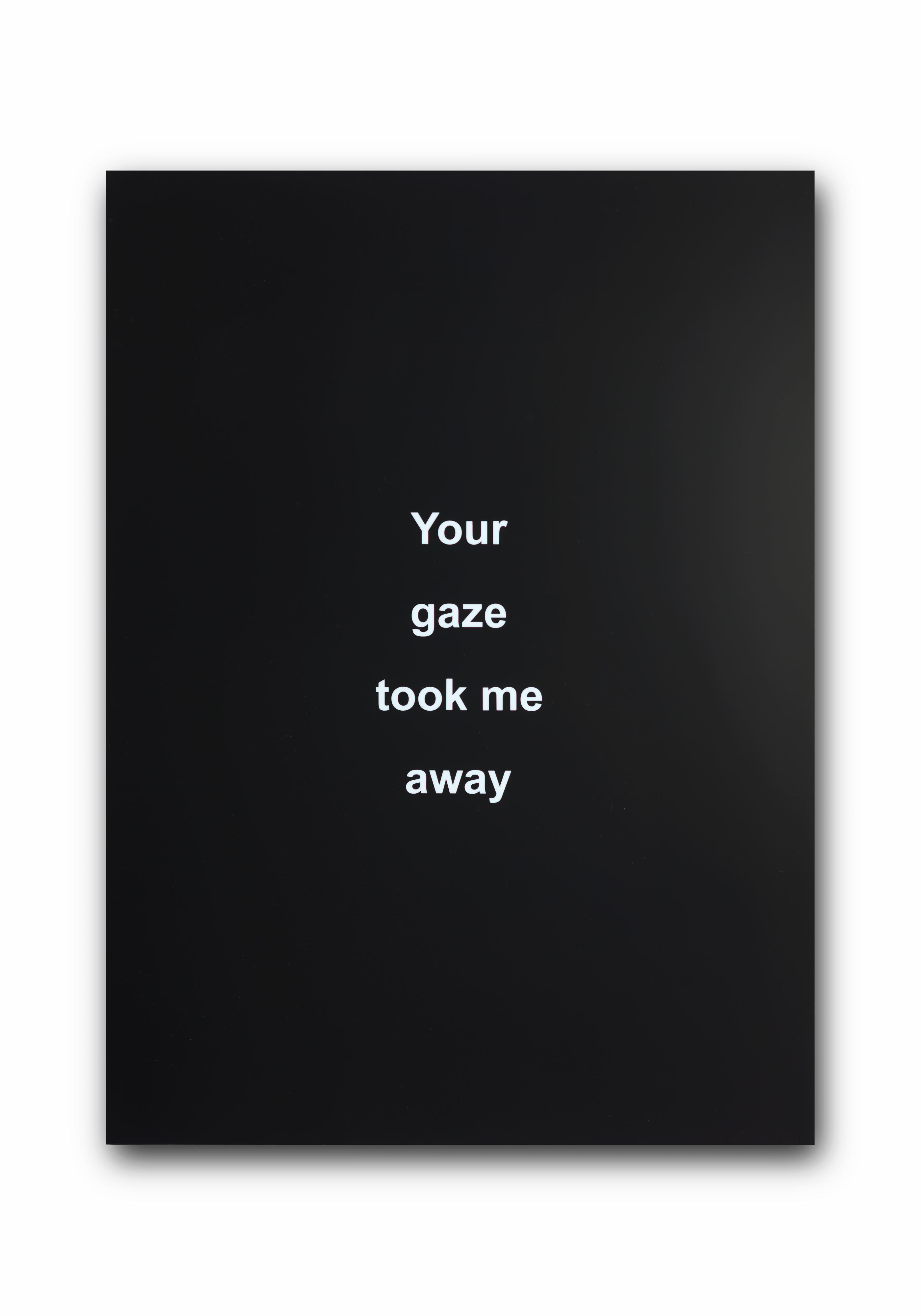 Olga Cironis, Your Gaze Took Me Away, 2024, acrylic, 75 x 55cm