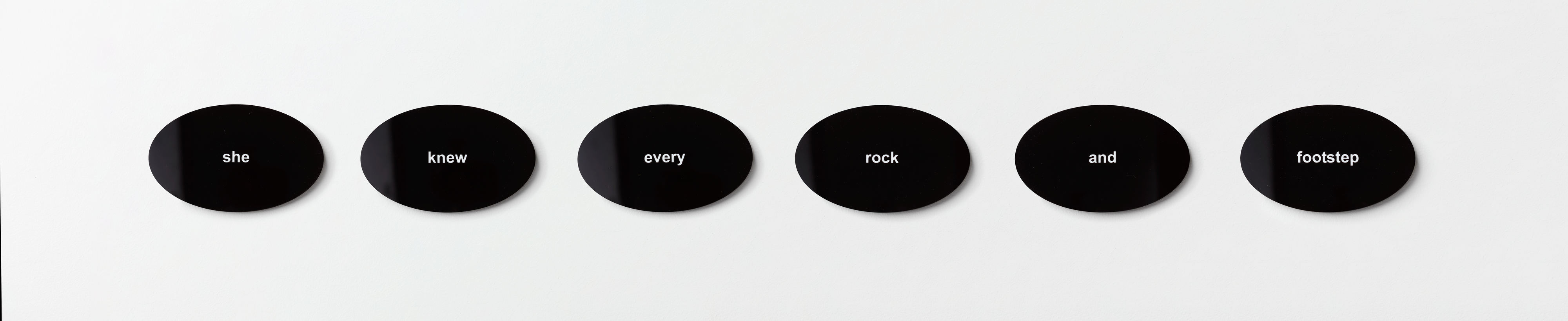 She Knew Every Rock and Footstep, 2025, acrylic