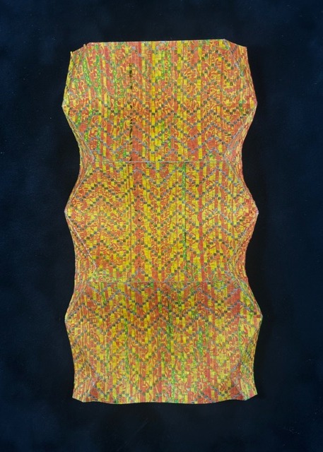 Jacky Cheng, Traces of Becoming II, 2025, incense papers, 24 x 13 x 2cm