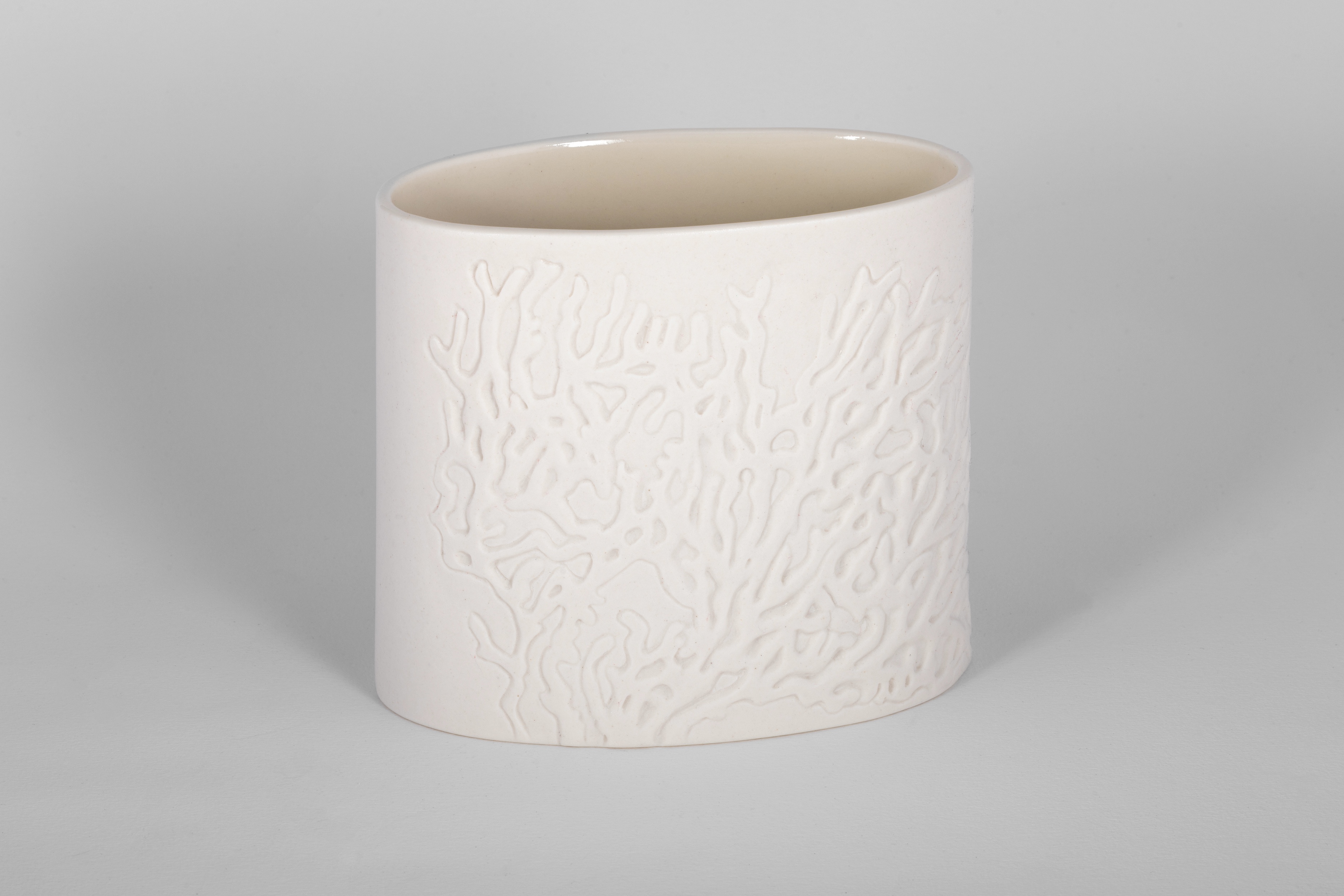 Sandra Black, Coral Bleach 2 Settlers Beach, 2025, porcelain, 12.5 x 14.5 x 8.5cm