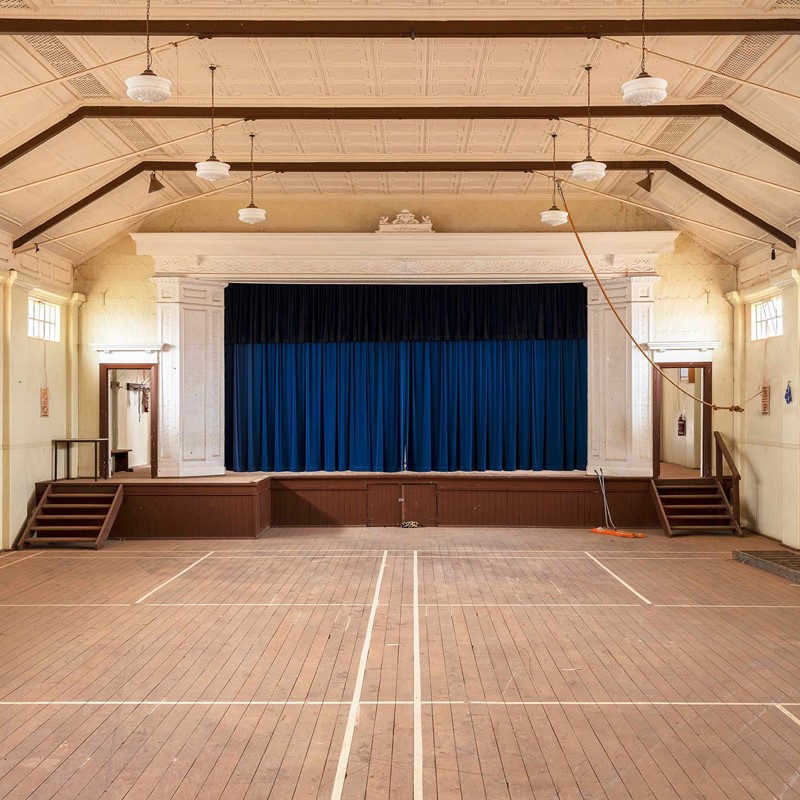 Brad Rimmer, Trayning Town Hall, Spring 2020, 2025, archival pigment print, 60 x 80cm