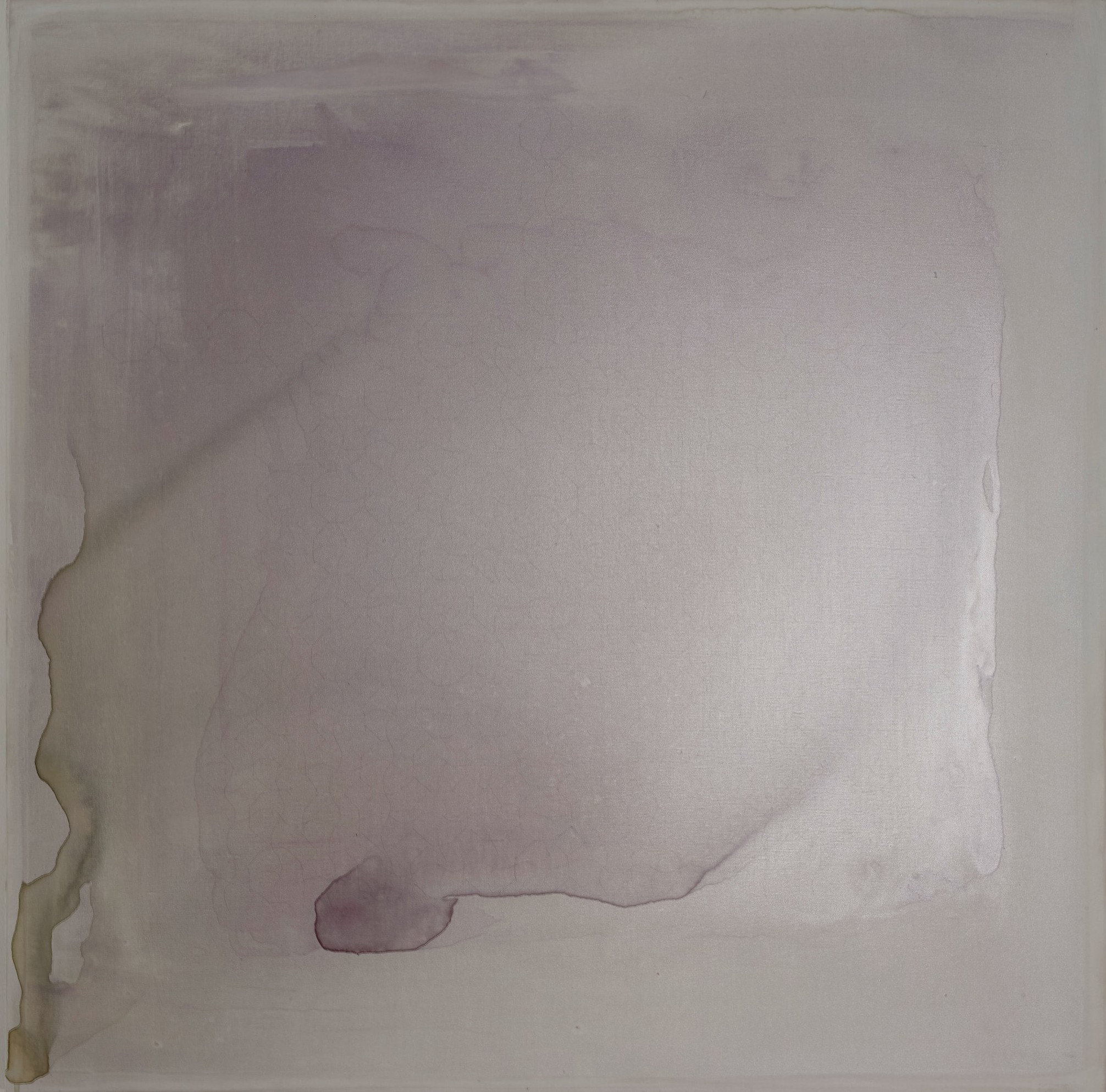 Michele Theunissen, Nothing From Something, 2025, acrylic, pigment and graphite on linen, 102 x 102cm