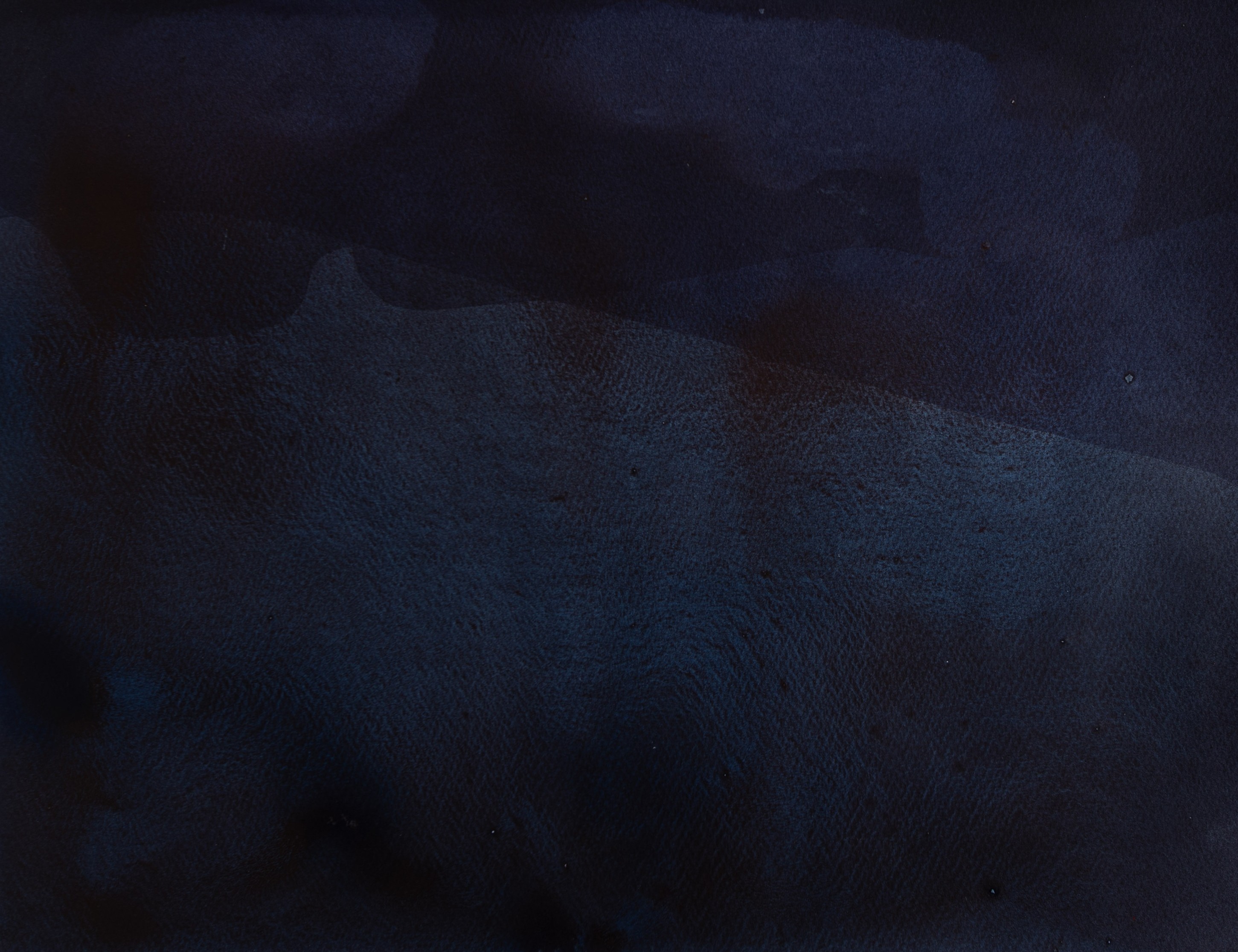 Penny Coss, Dark Energy 3, acrylic on paper, 31 x 41cm