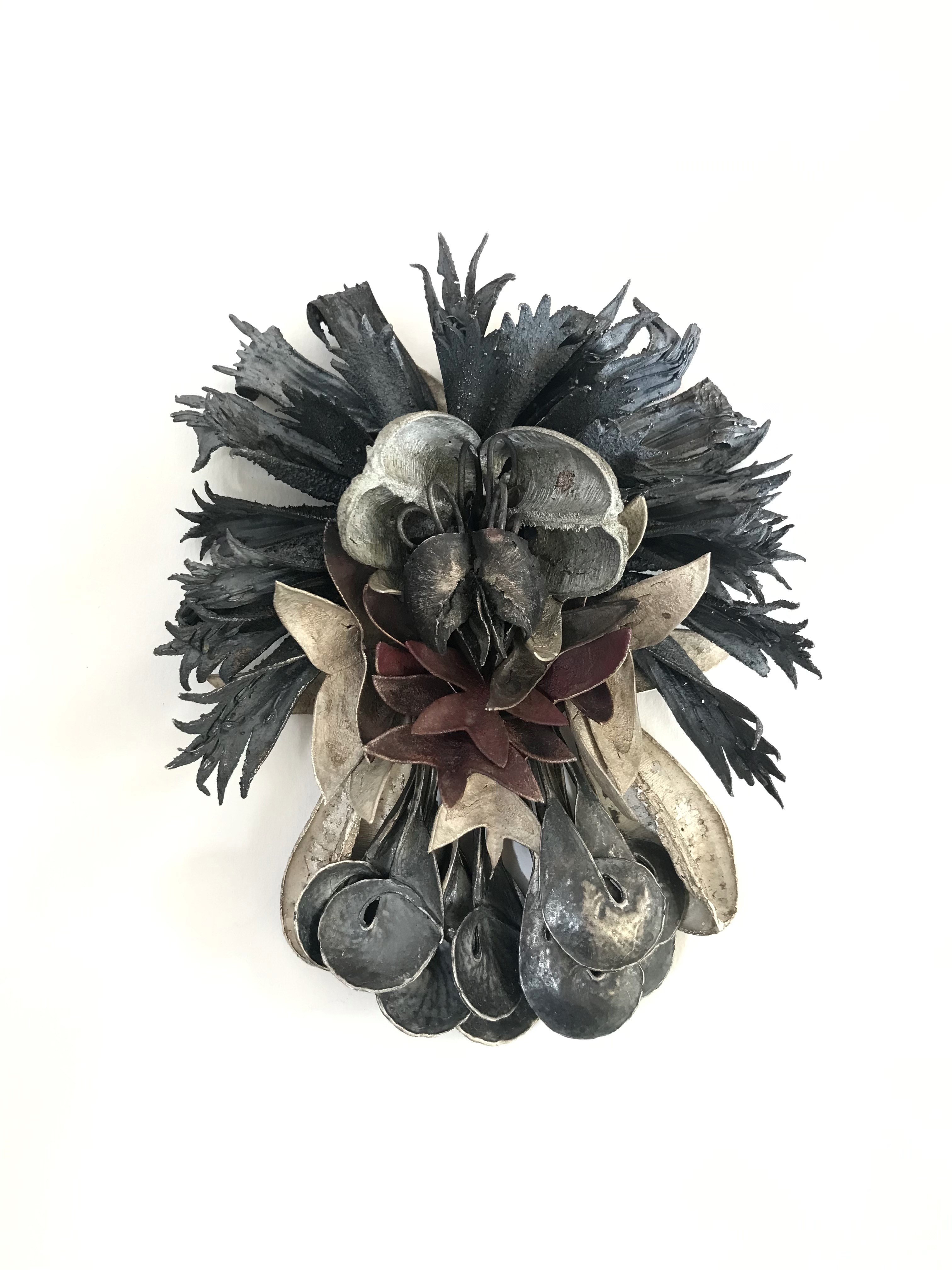 Sarah Elson, Fuck Cluster III, 2021, recycled copper, silver and aluminium, 14 x 12 x 4cm