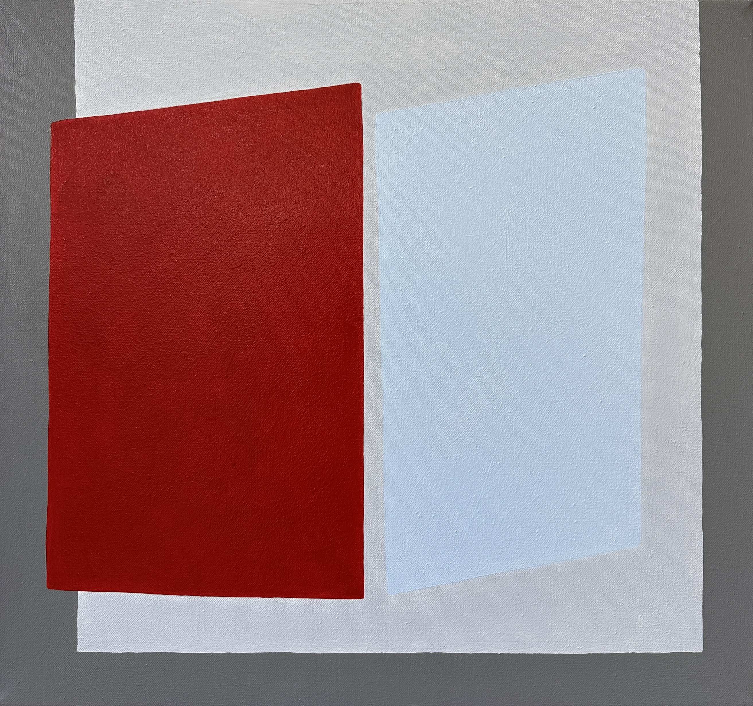 Trevor Vickers, Untitled, 2025, acrylic on canvas, 61.5 x 66cm