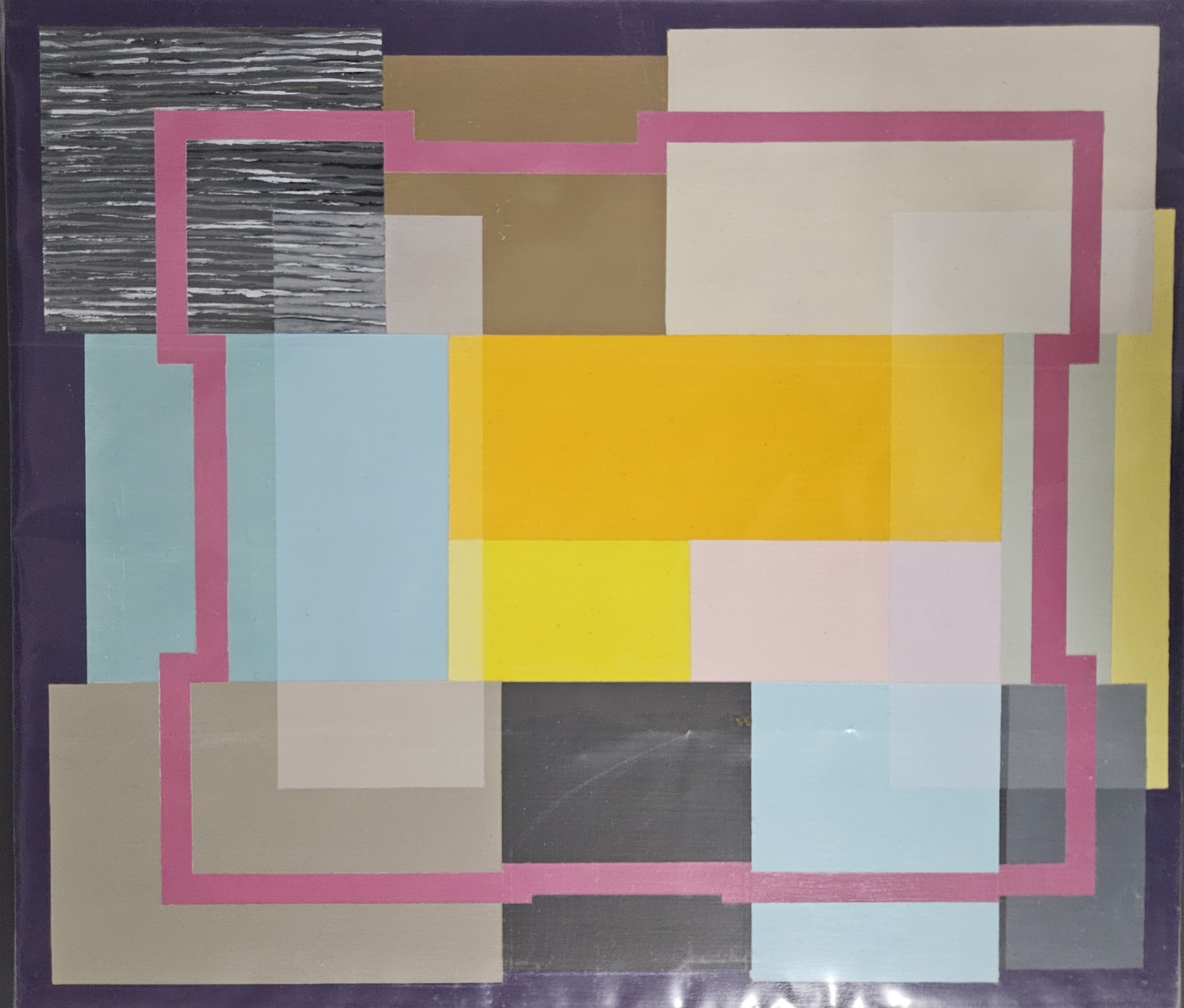 Jeremy Kirwan-Ward, Untitled, 2023, acrylic on board, 35 x 40cm