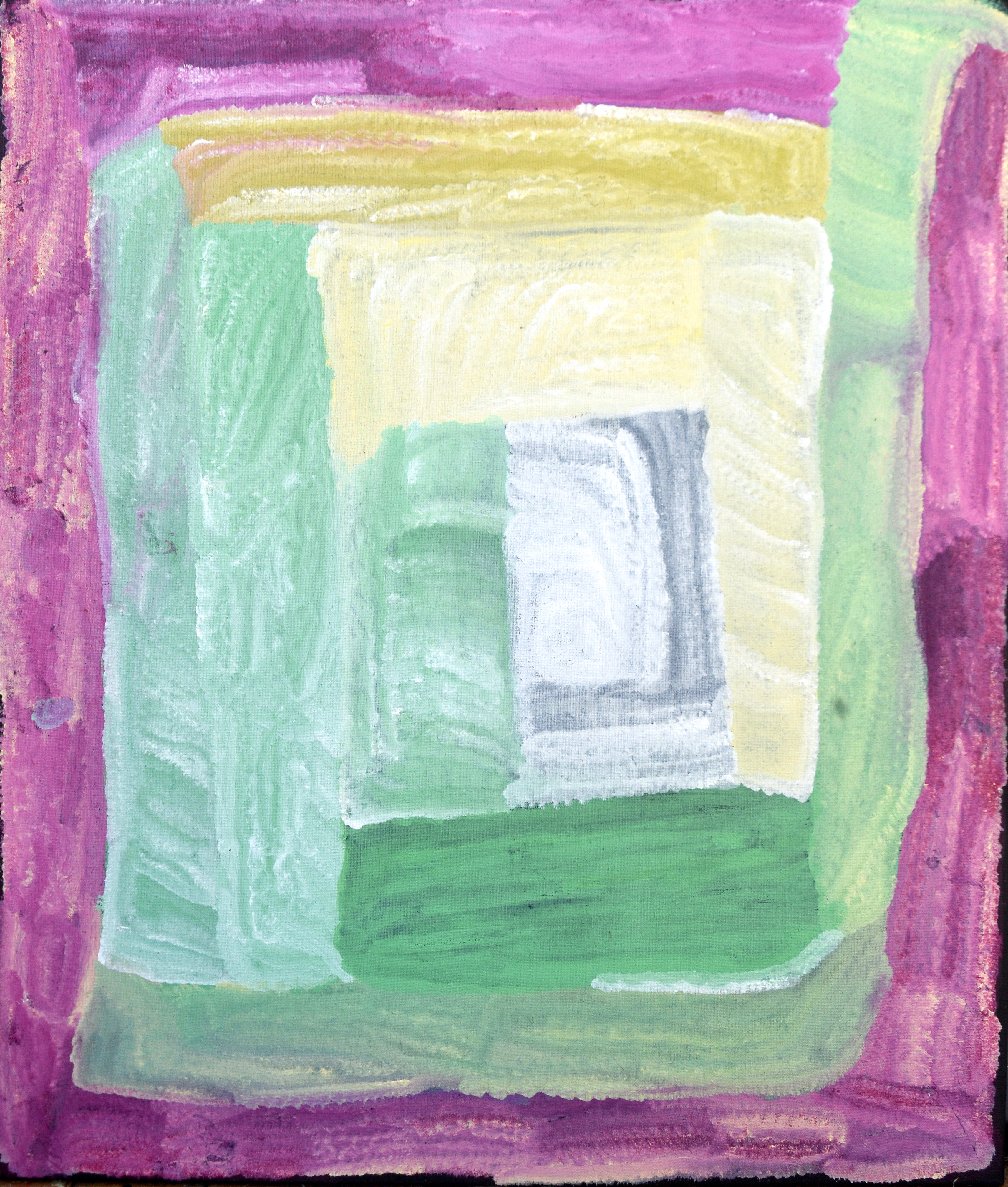 Lydia Balbal, Martakulu, 2025, acrylic on linen, 108 x 90cm