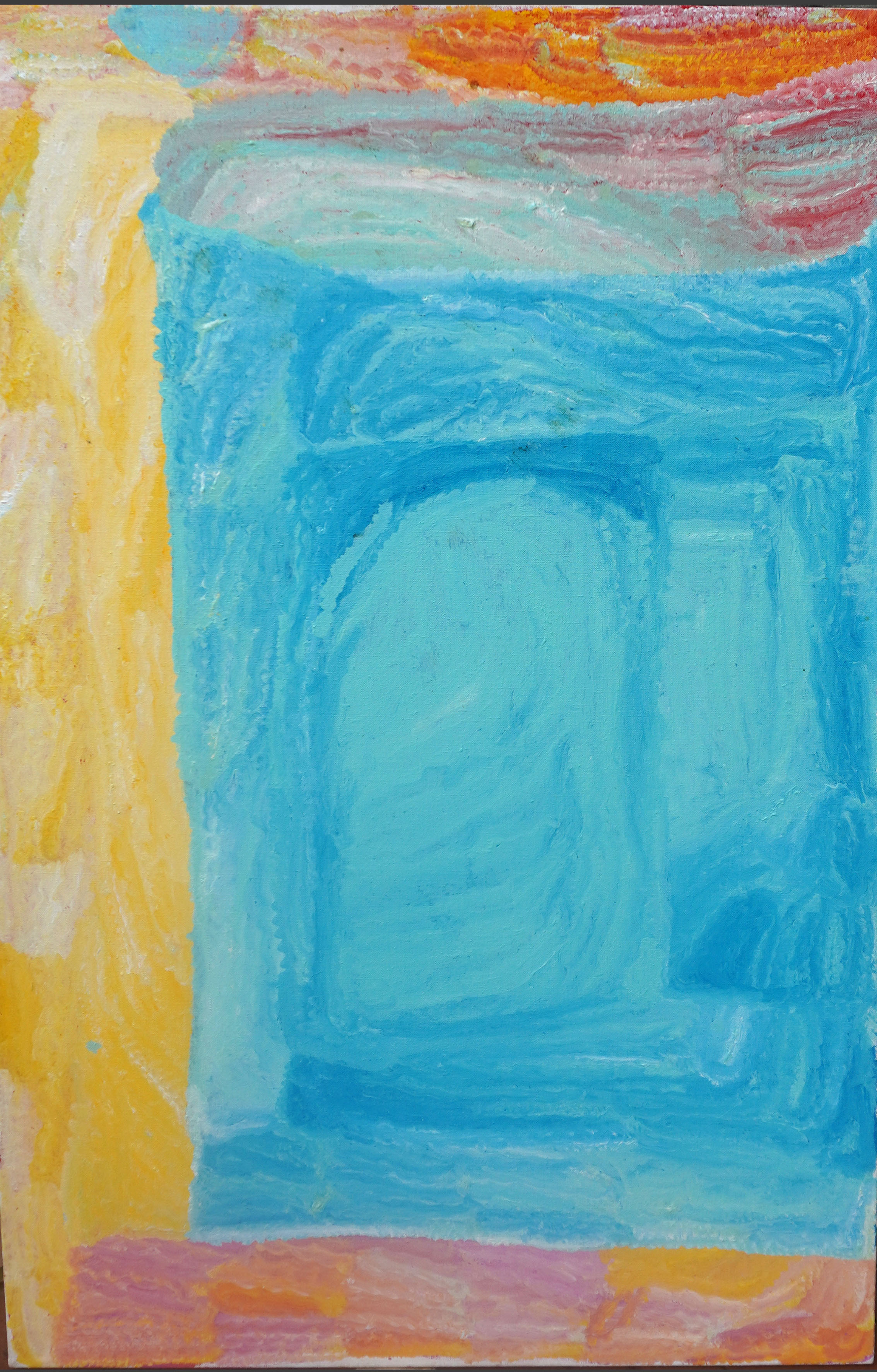 Lydia Balbal, Martakulu, 2025, acrylic on linen, 126 x 76cm